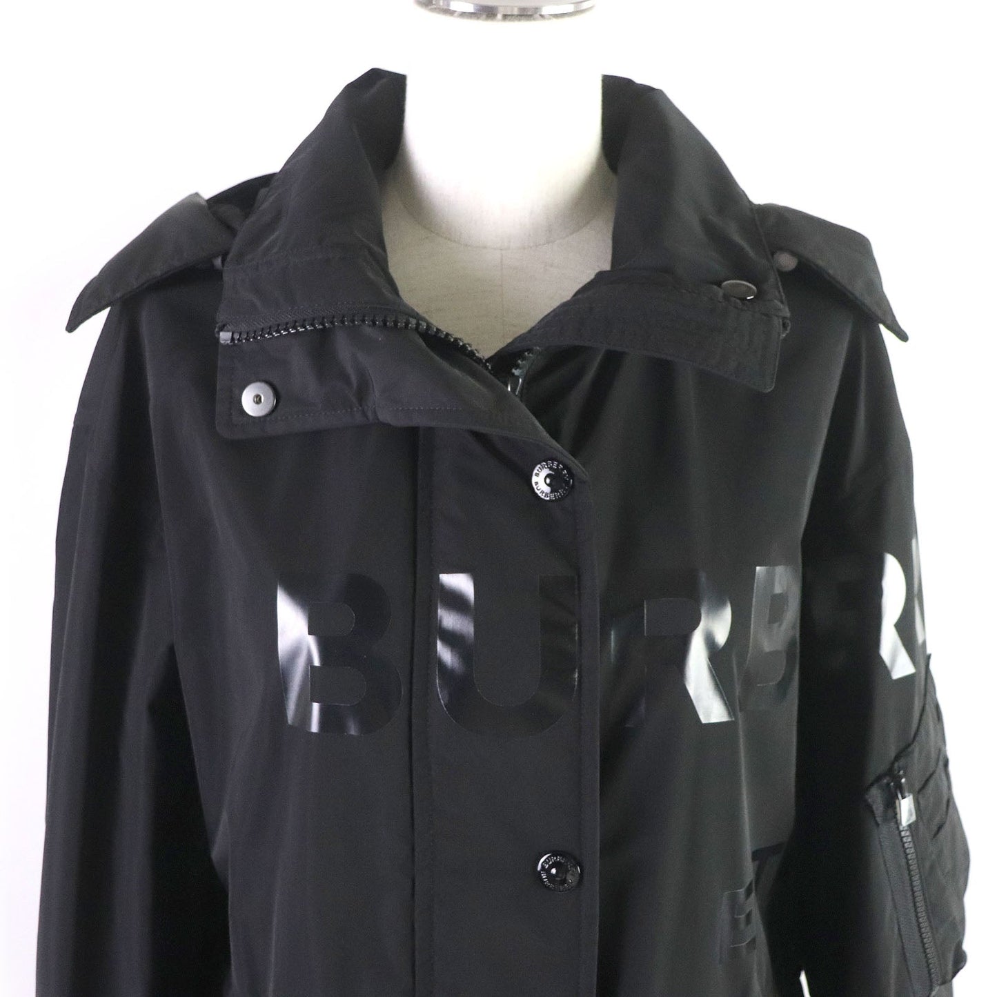 Burberry Horseferry Print Shape Memory Taffeta Polyester Jacket