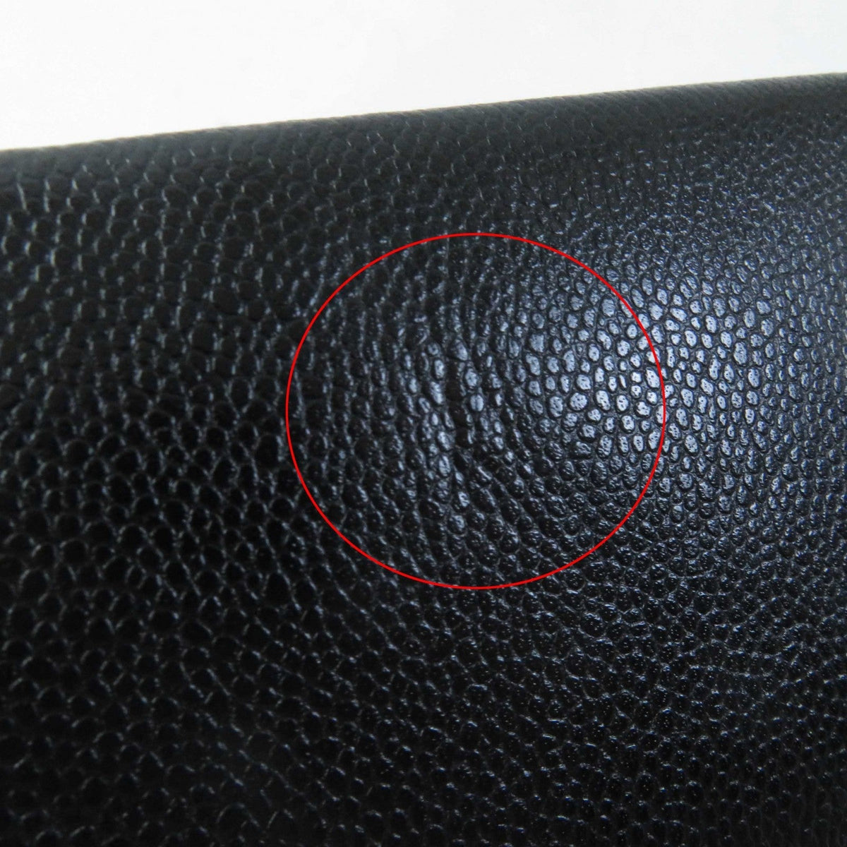CHANEL Pouch A80910 Caviar skin black Matrasse