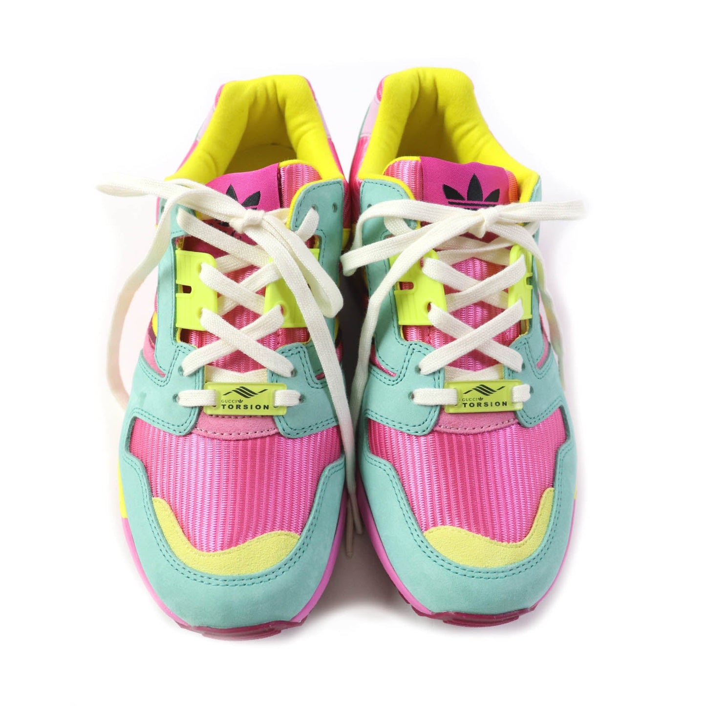 GUCCI sneakers 722212 Suede, Mesh multicolor TORSION ZX 8000 Women 22.5 Secondhand