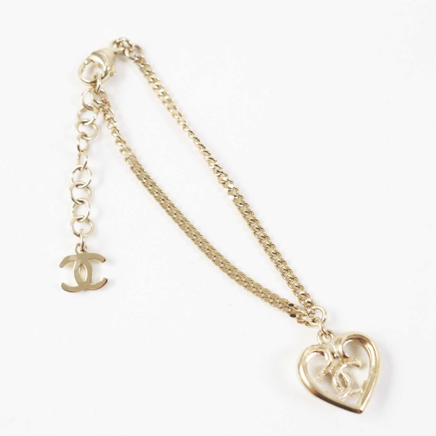 CHANEL bracelet F23C Gold Plated gold