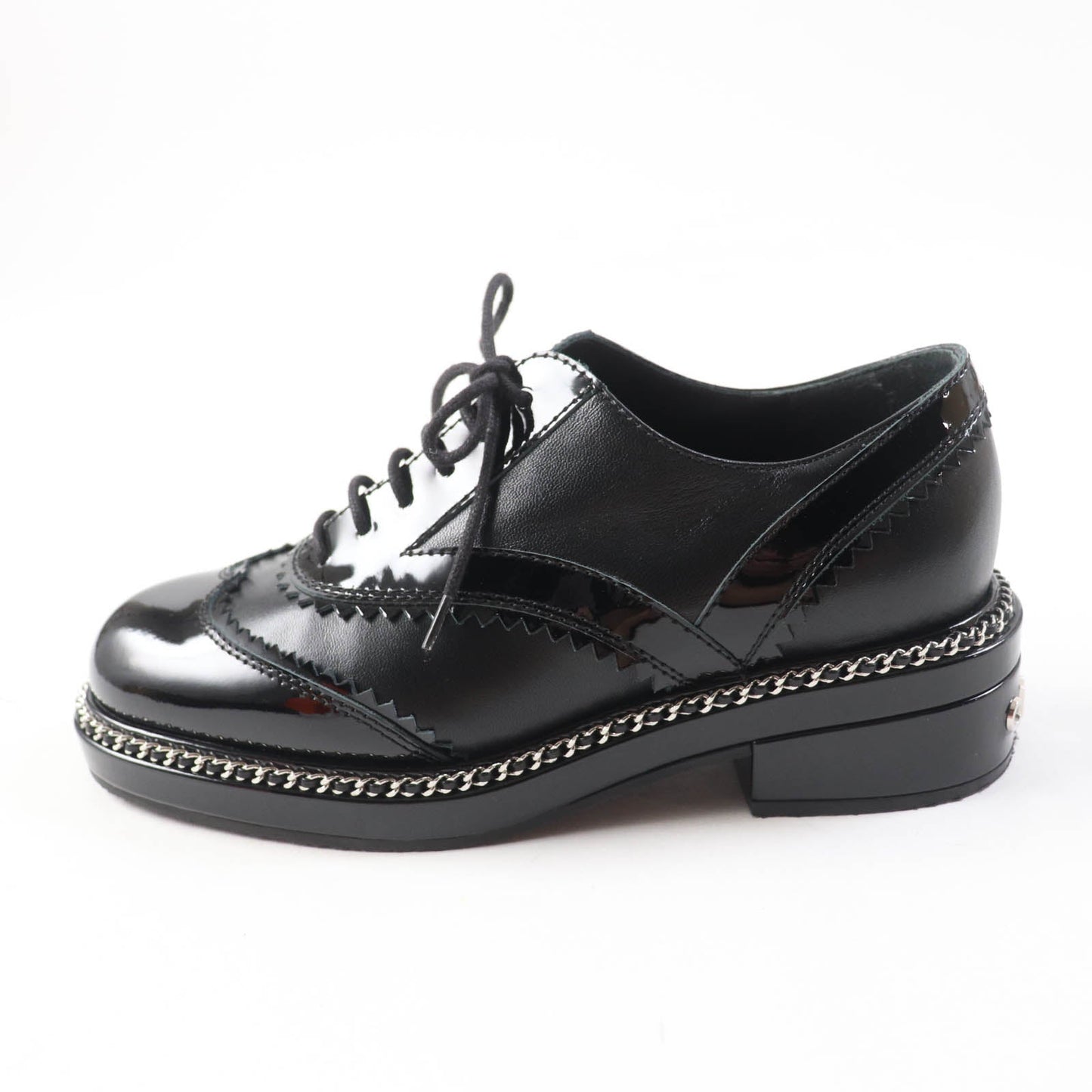 CHANEL Leather shoes G35316 leather black Size unknown