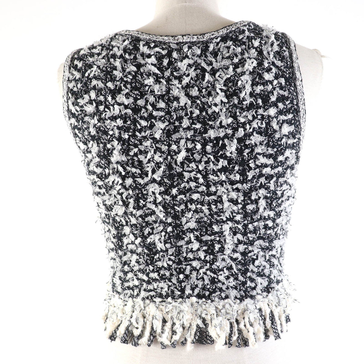CHANEL knit P58876K07720 cotton Black type 34