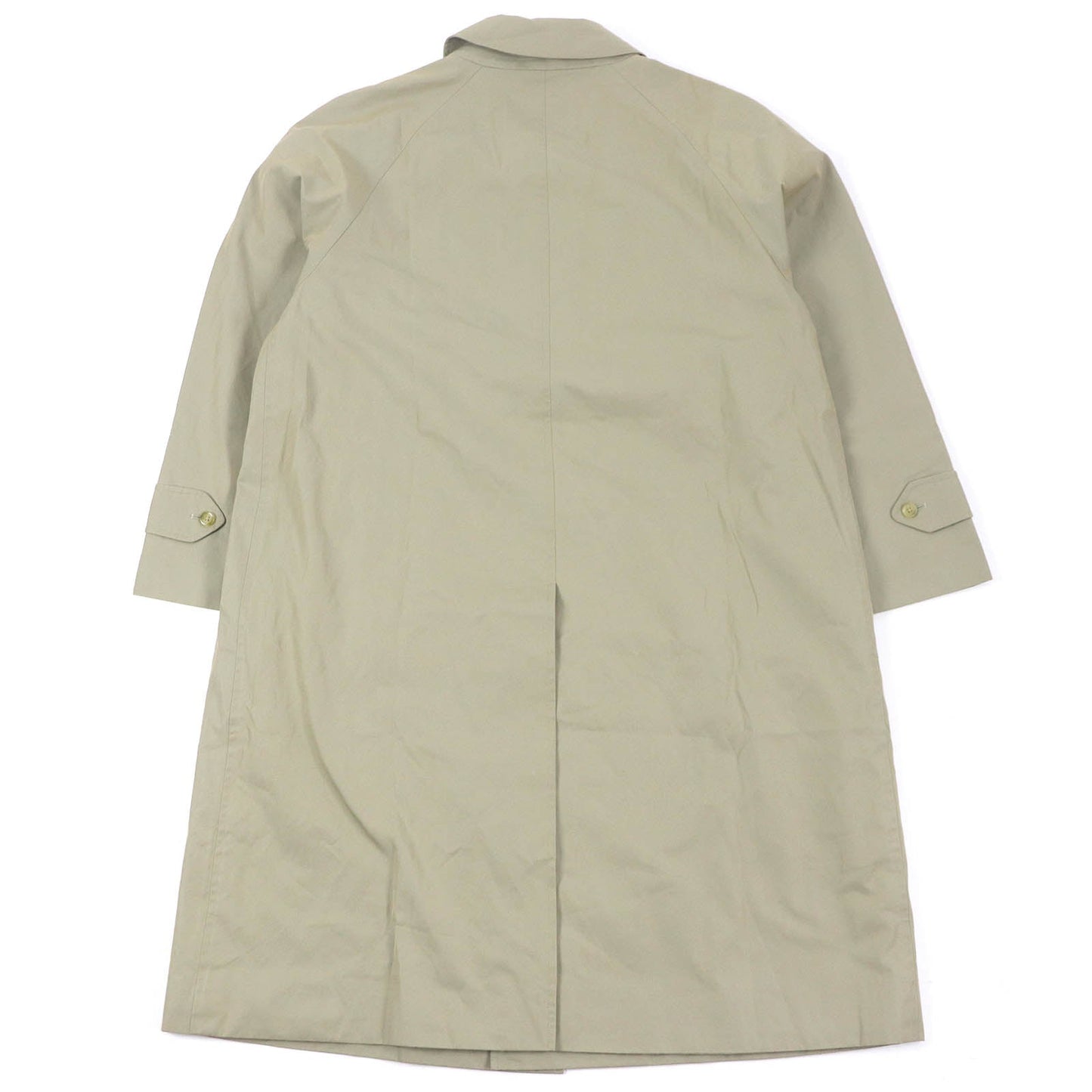 Burberry Cotton Nova Check Fly Front Coat
