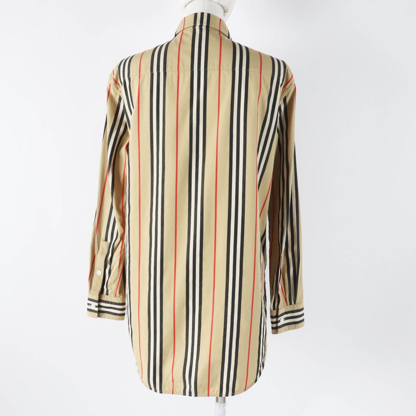 Burberry Icon stripe Cotton Long Sleeve Shirt