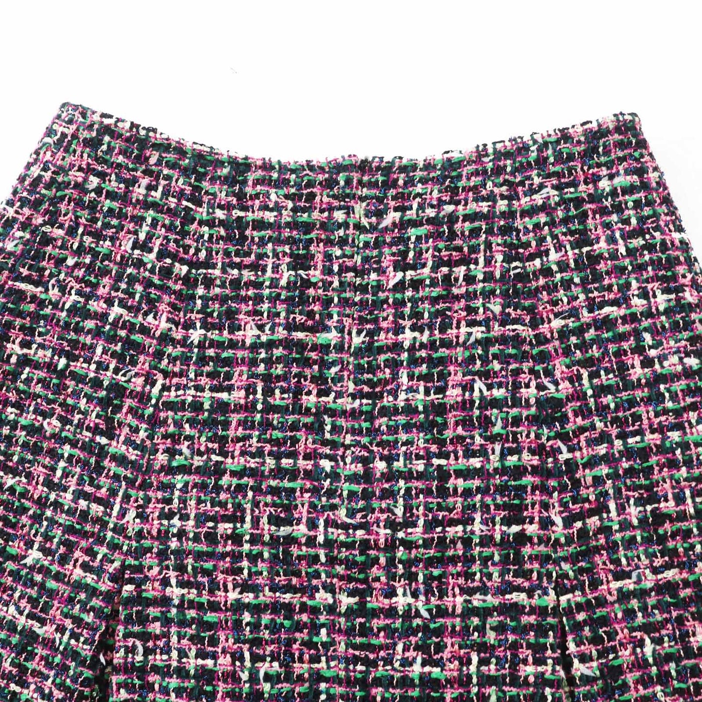 Chanel COCO Mark Mixed Tweed Skirt Mixed Tweed Skirt