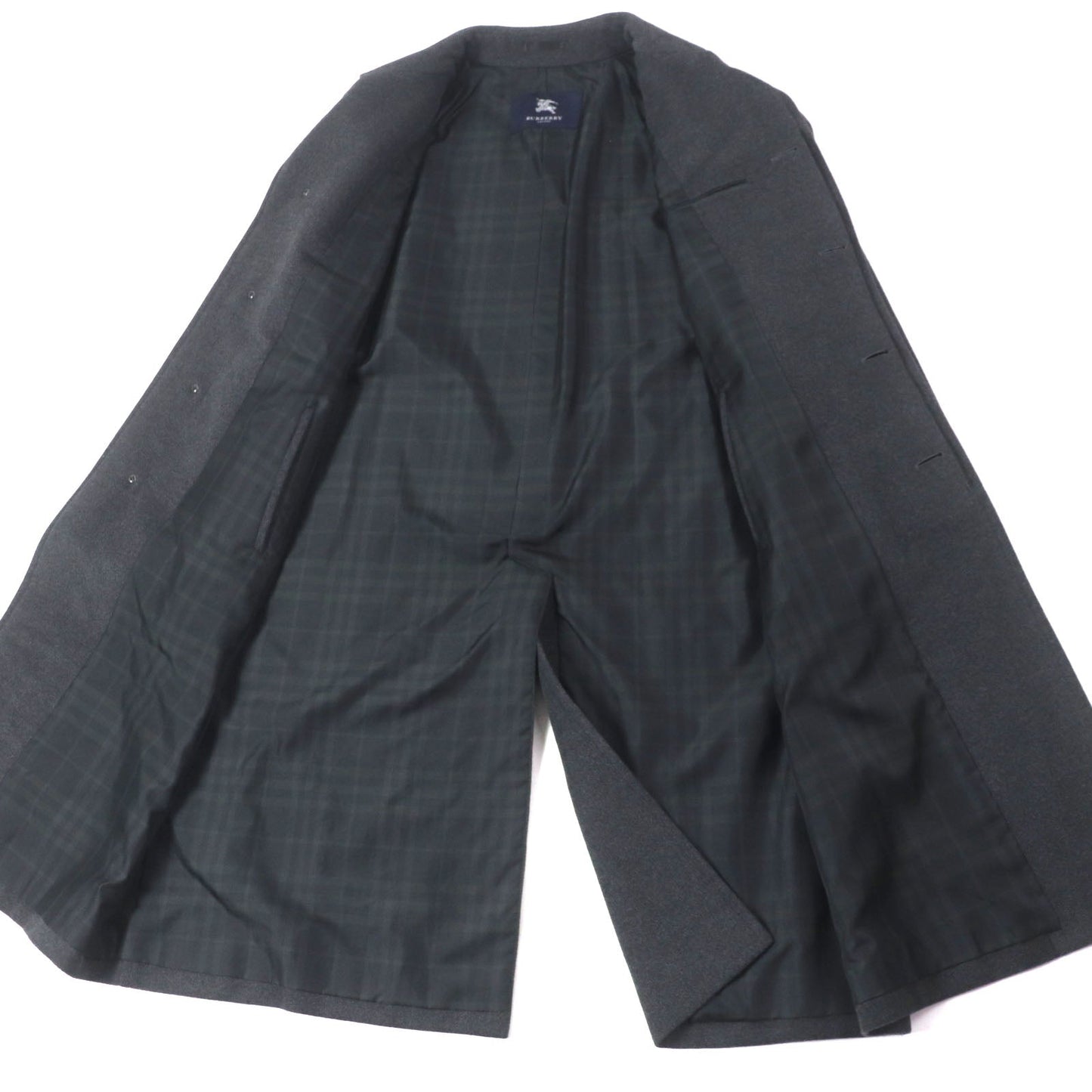 Burberry London Cashmere Angola Wool Coat