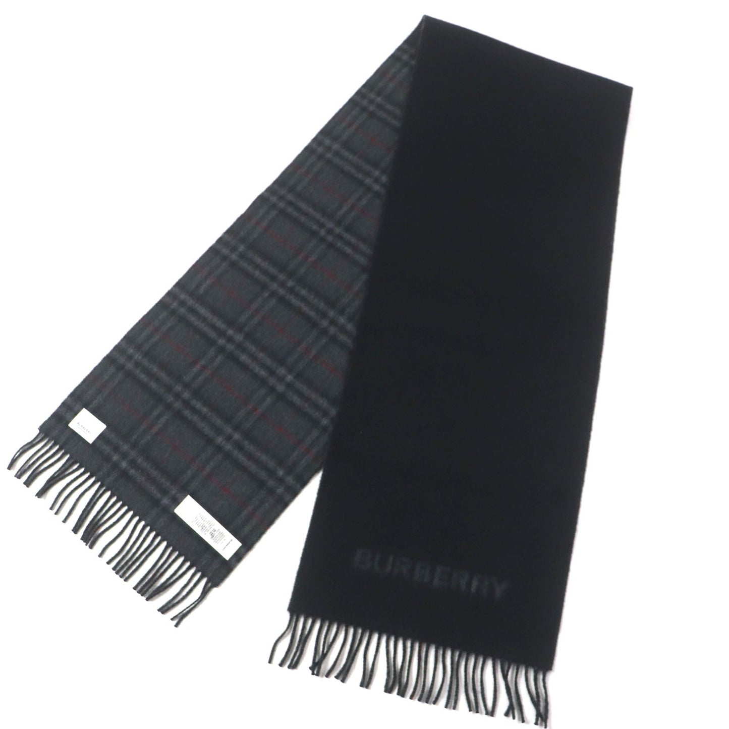 Burberry Reversible checked cashmere scarf cashmere scarf