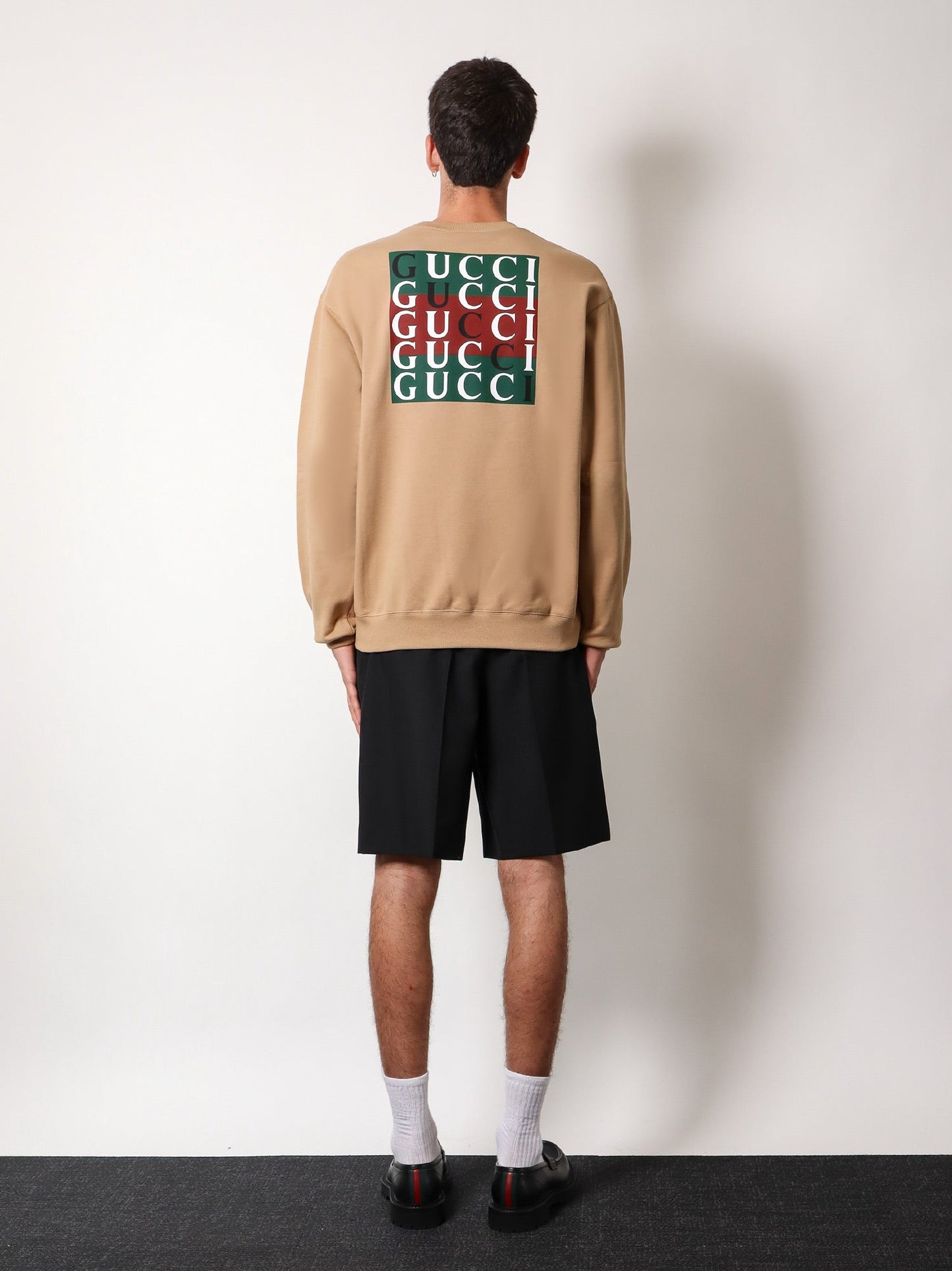 Gucci Man Gucci Man Beige Sweatshirts