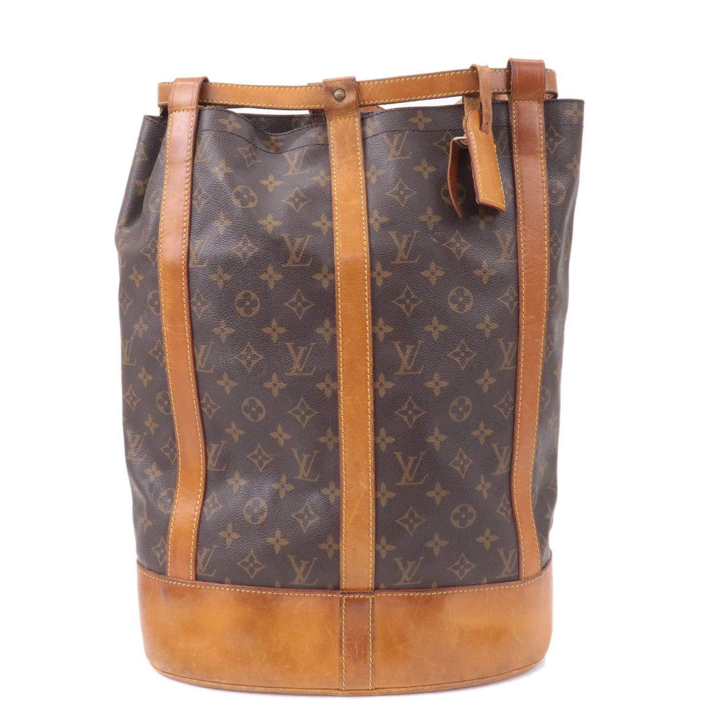 Louis Vuitton Monogram Randonnee GM Laundry Bag Brown M42244
