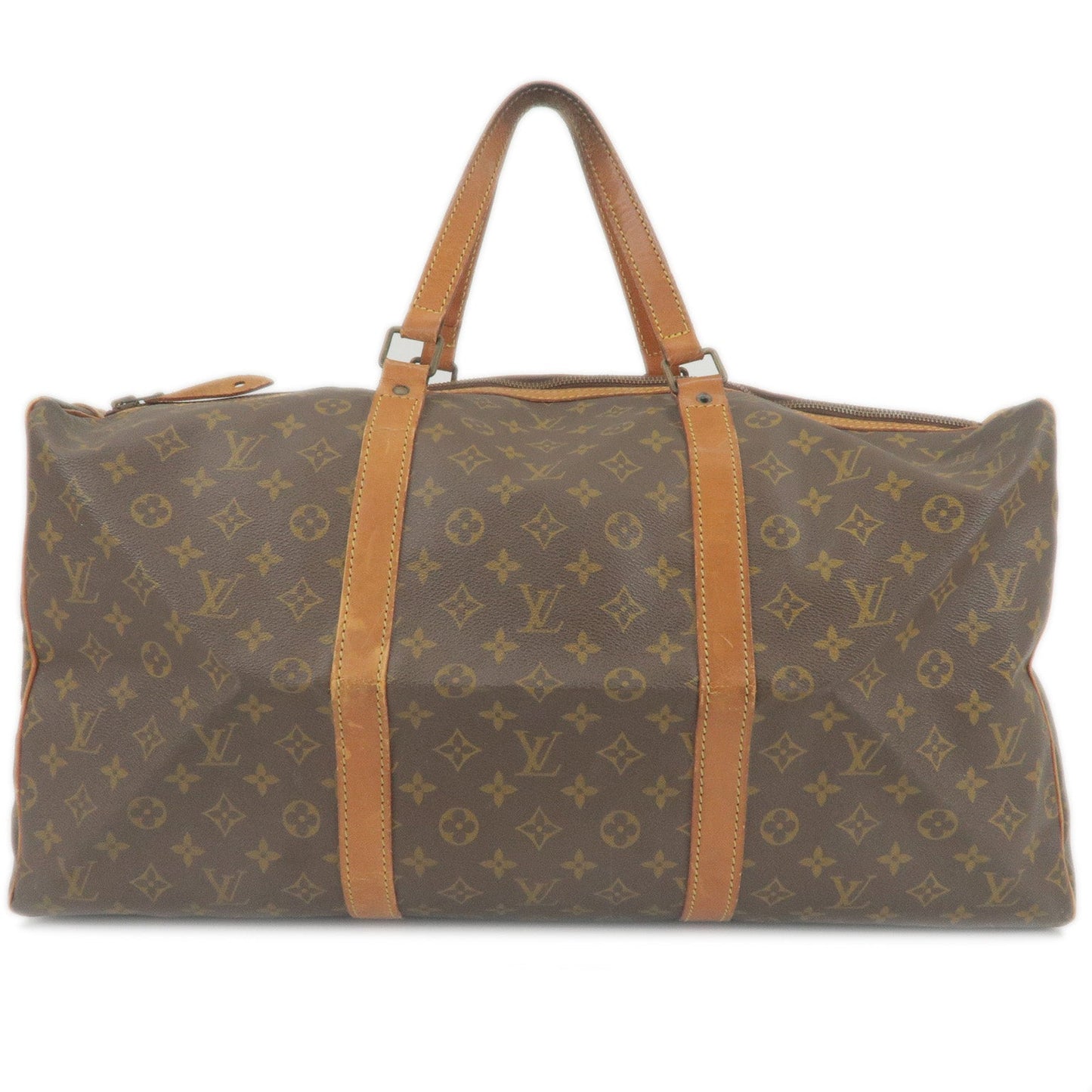 Louis Vuitton Monogram Sac Souple 55 Boston Bag M41622