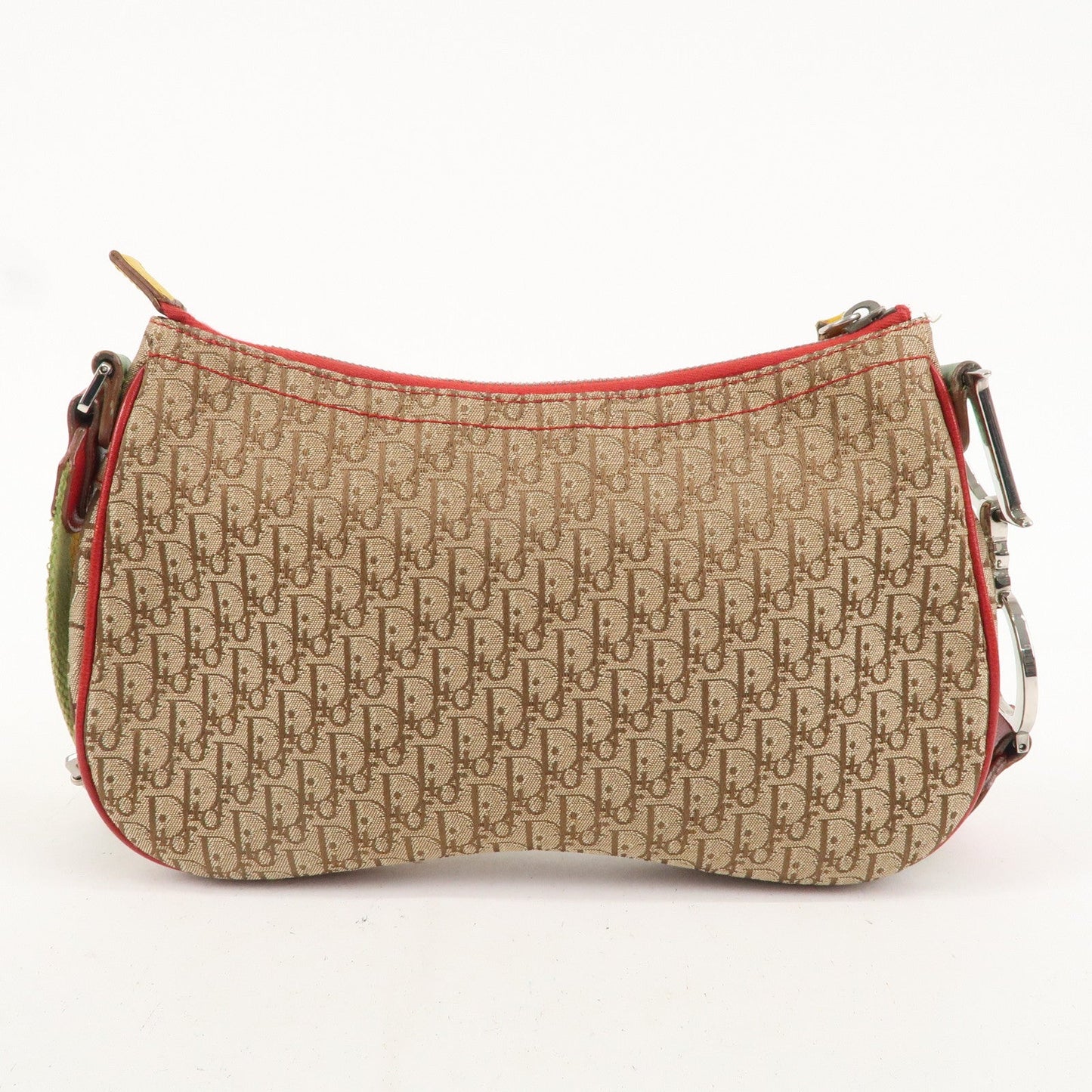 Christian Dior Rasta Torotter Canvas Leather Shoulder Bag