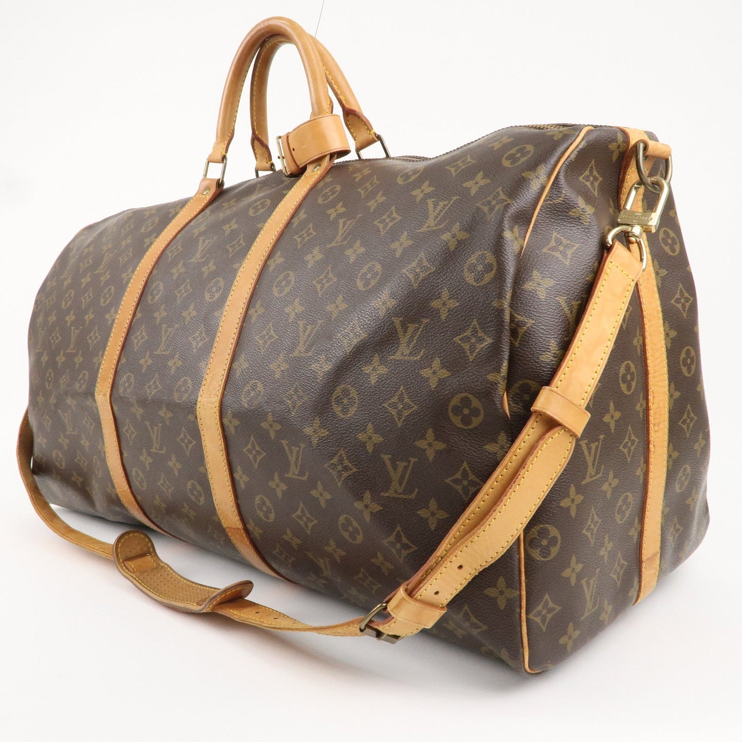 Louis Vuitton Monogram Keep All Bandouliere 60 Bag M41412