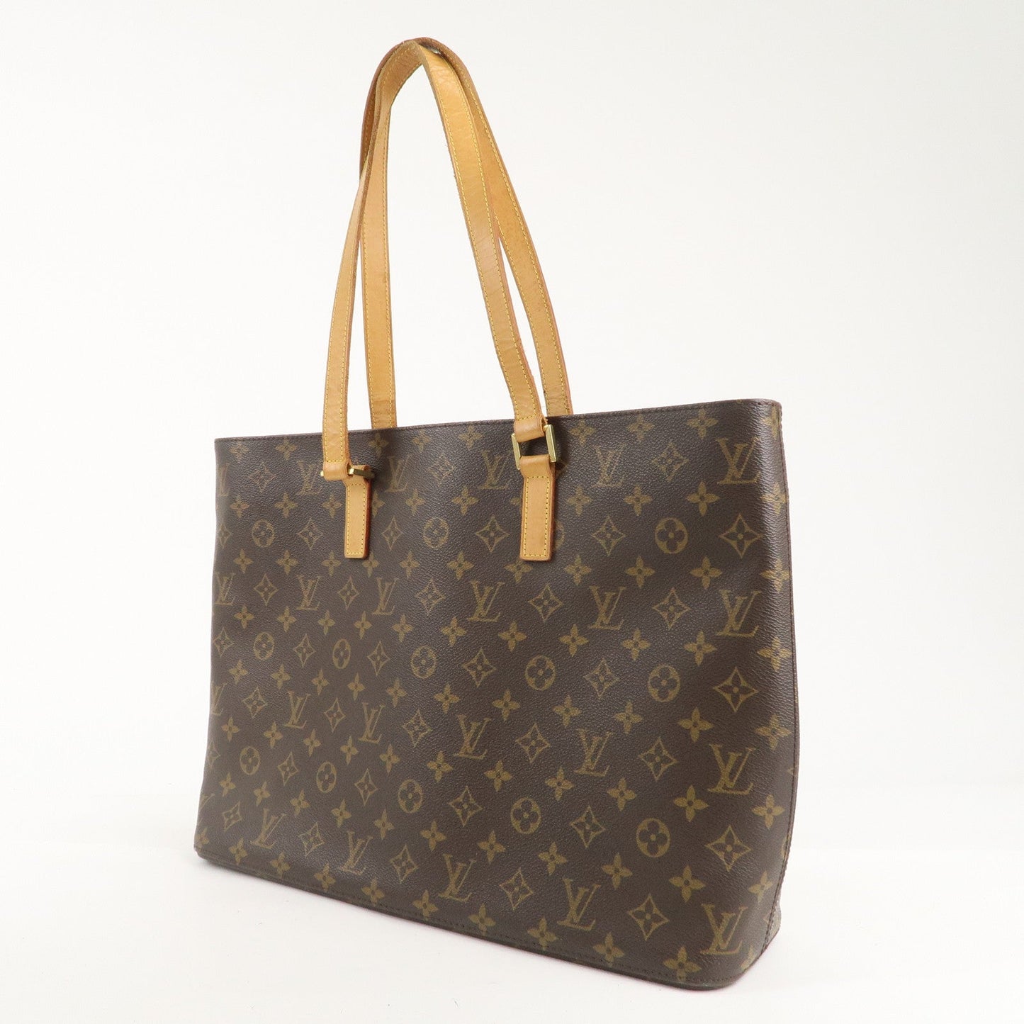 Louis Vuitton Monogram Luco Tote Bag Hand Bag Brown M51155