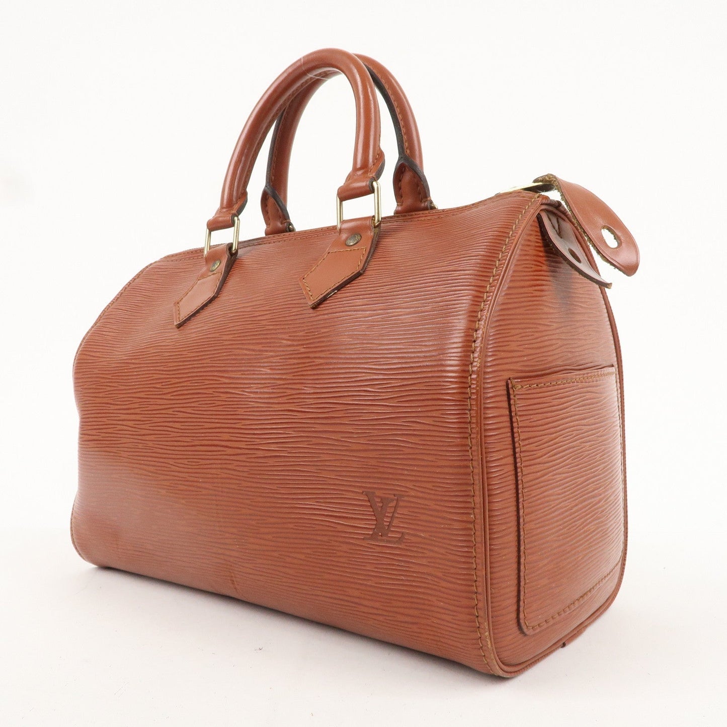 Louis Vuitton Epi Speedy 25 Hand Boston Bag Kenya Brown M43013