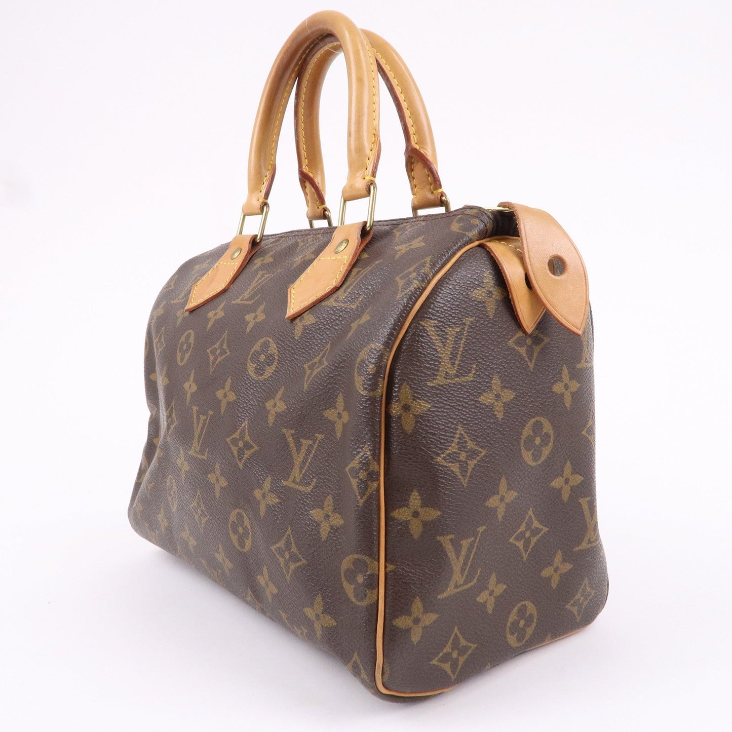 Louis Vuitton Monogram Speedy 25 Hand Bag Boston Bag M41528