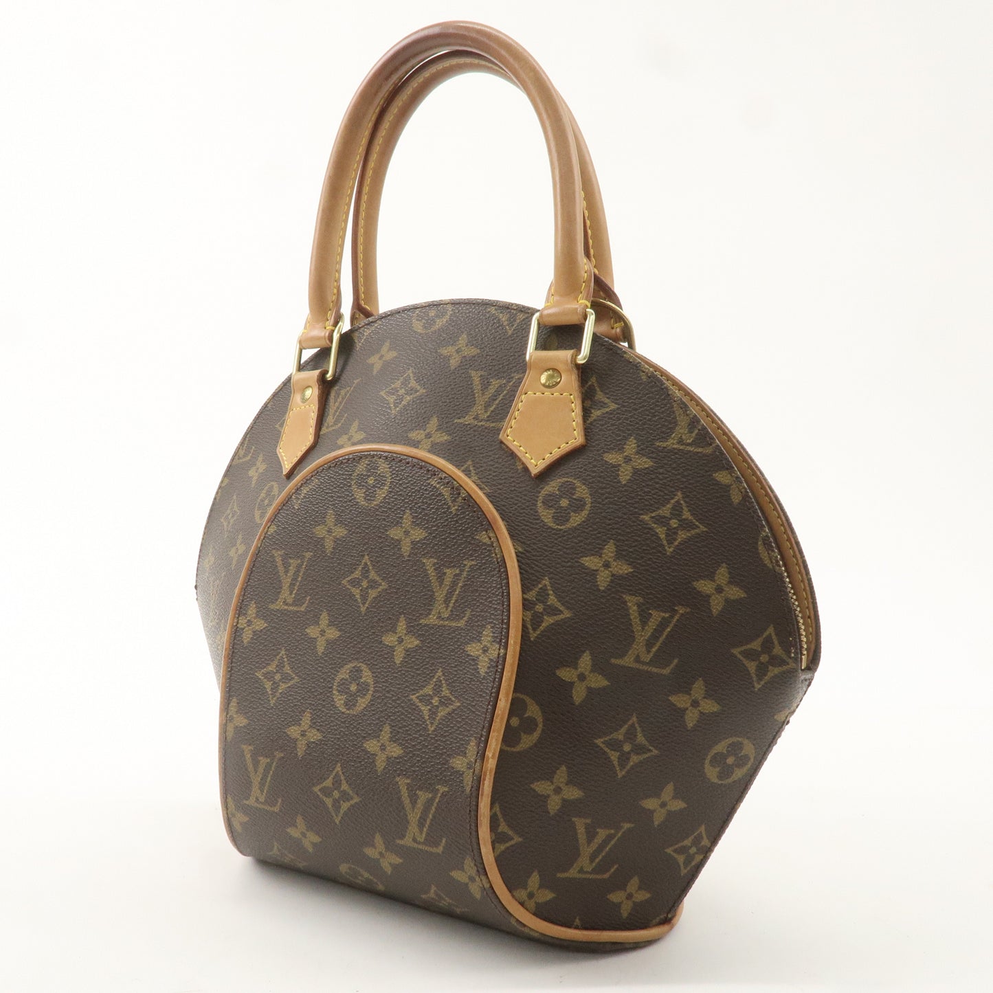 Louis Vuitton Monogram Ellipse PM Hand Bag Brown M51127