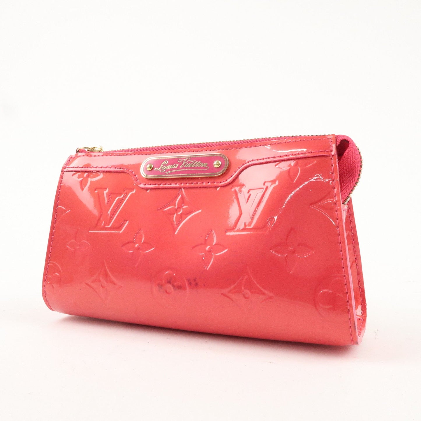 Louis Vuitton Monogram Vernis Trousse Cosmetic Pouch M93647