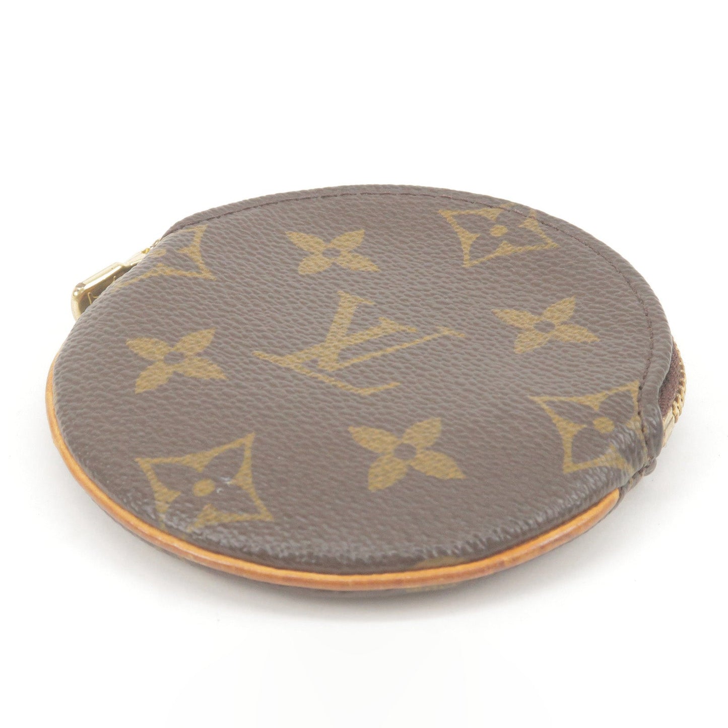 Louis Vuitton Monogram Porte Monnaie Rond Coin Case M61926