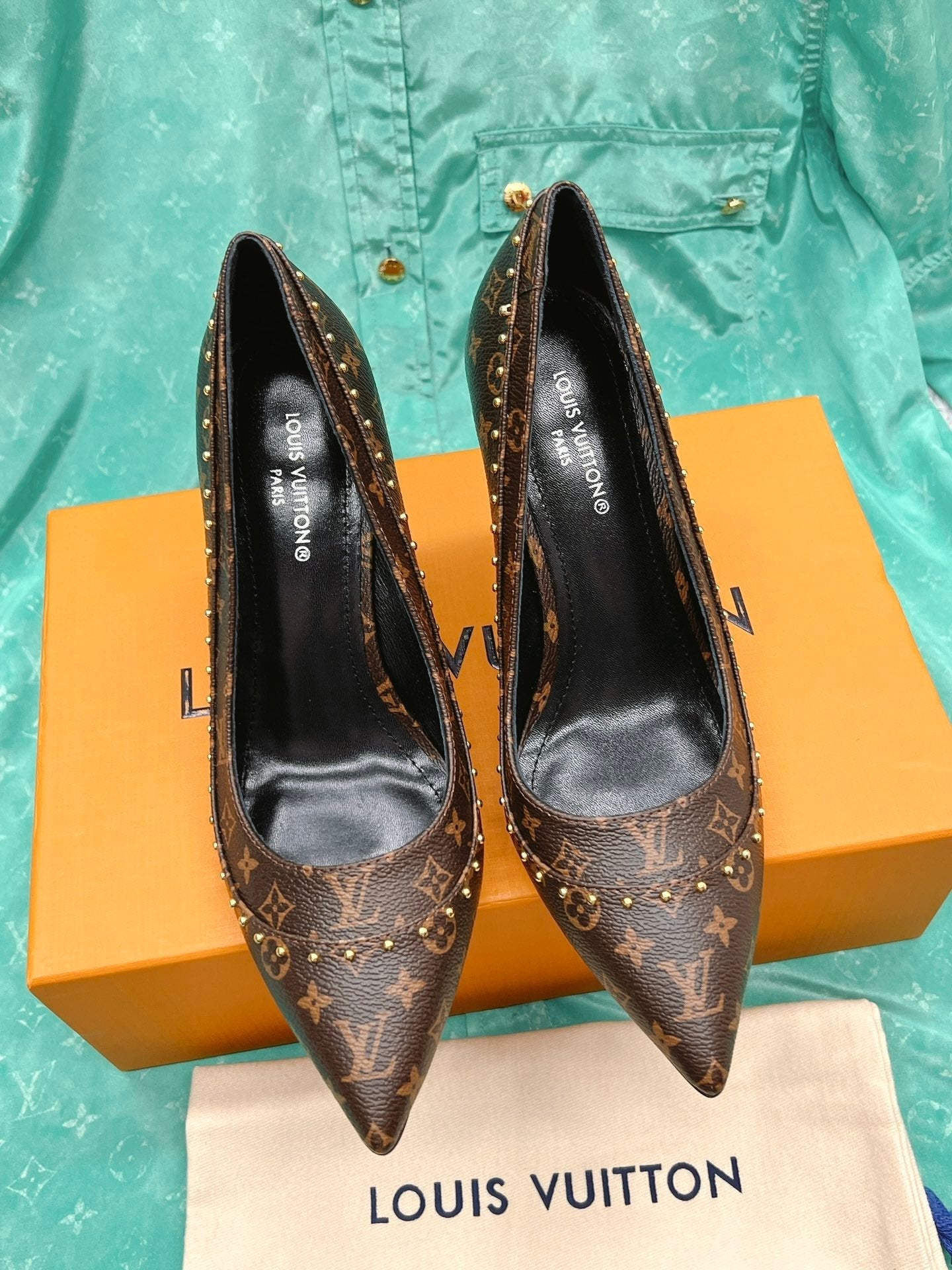 New Louis Vuitton High Heel Shoes 040