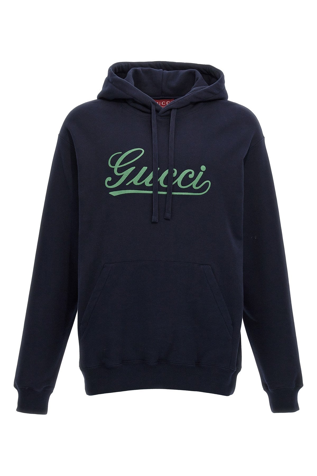 Gucci Men Logo Embroidery Hoodie