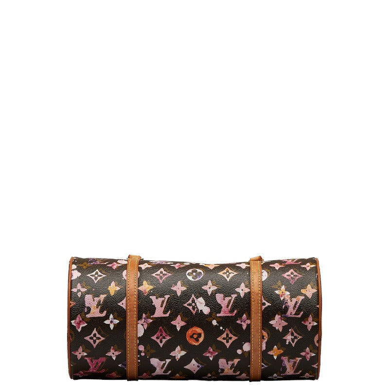 Louis Vuitton Monogram Water Colour Papillon 30 Shoulder Bag M95753 Brown Pink PVC Leather Louis Vuitton