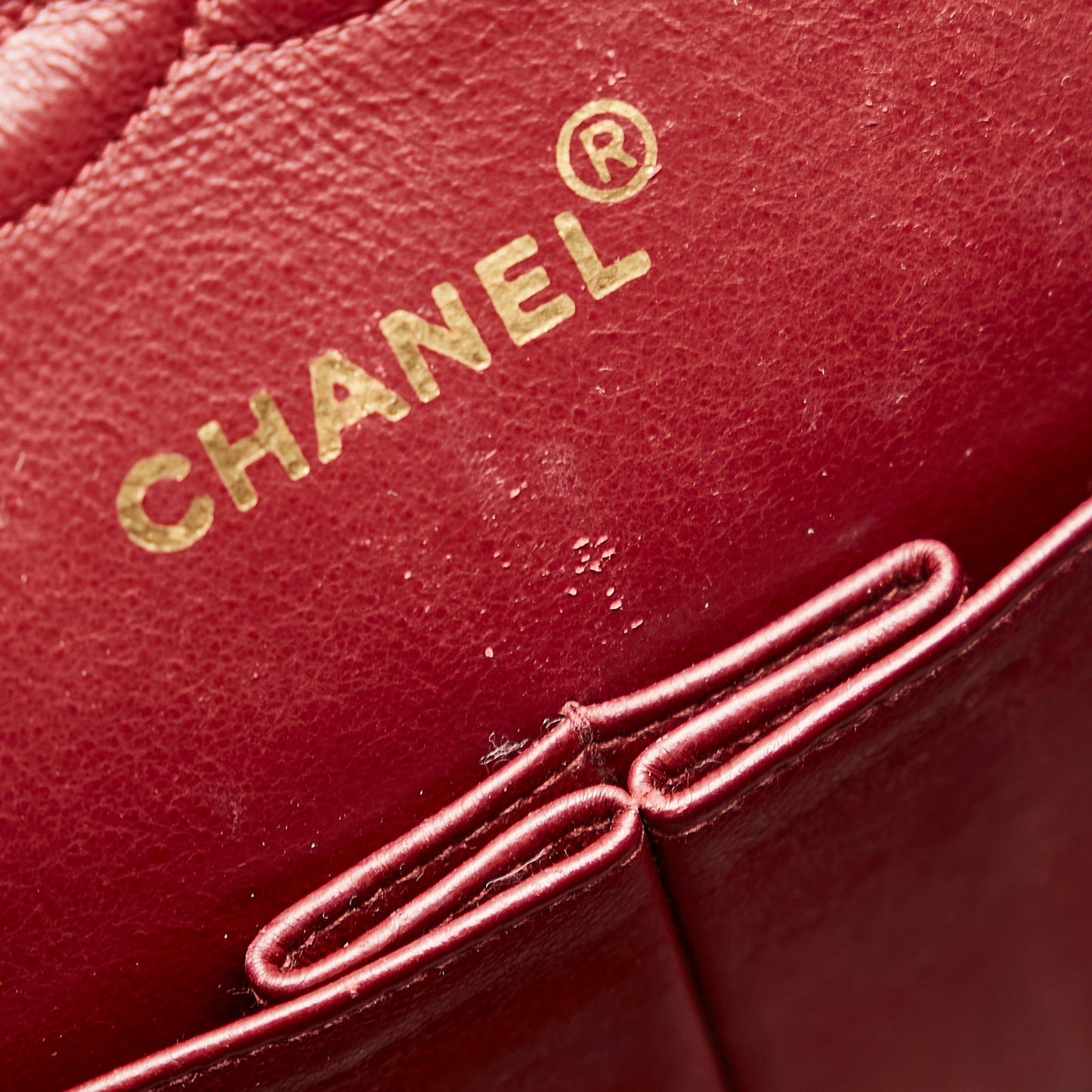 Chanel Medium Classic Lambskin Double Flap Shoulder Bag
