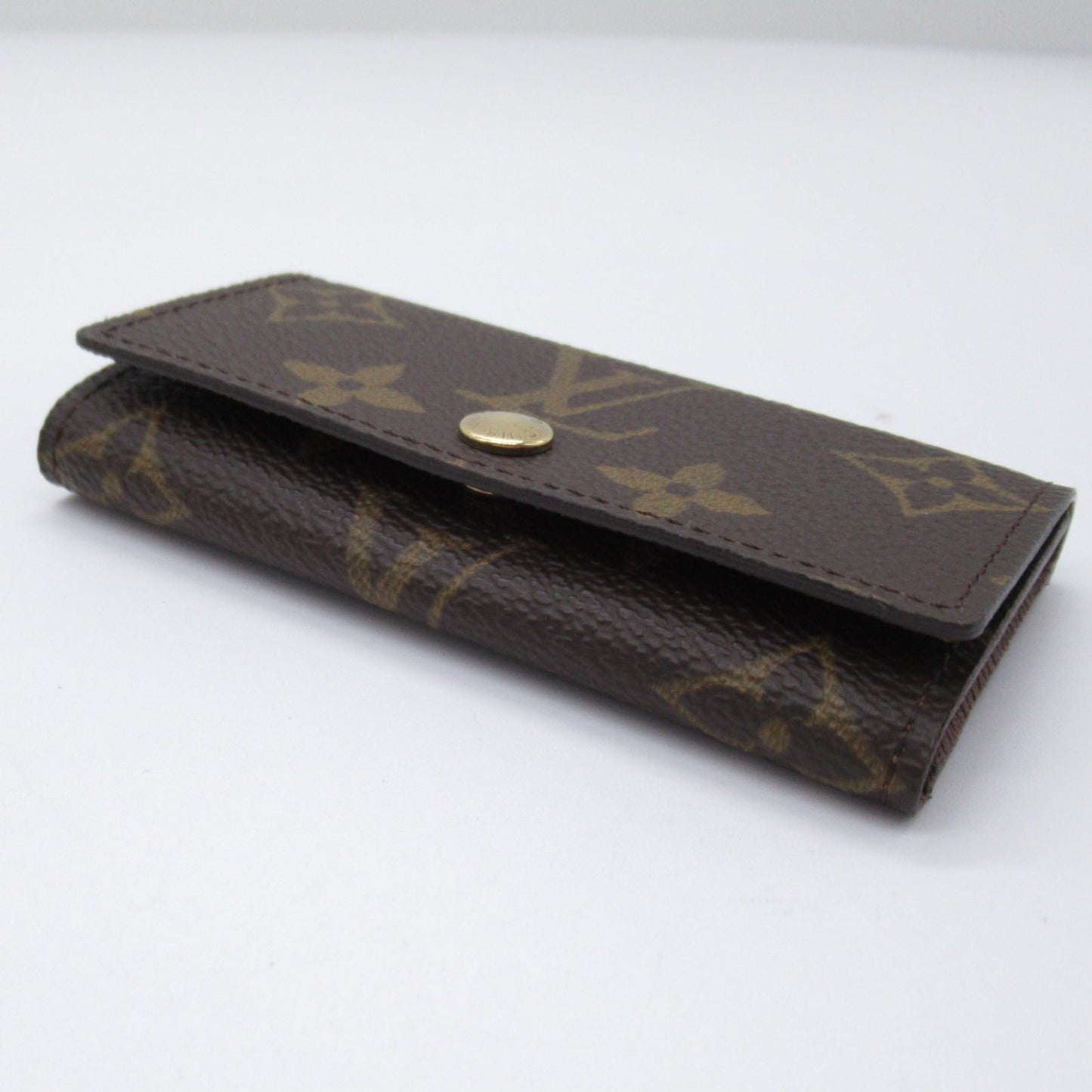 Louis Vuitton Multiple 4 Keycase Keycase Accessories PVC Coated Canvas Monogram Brown M62631