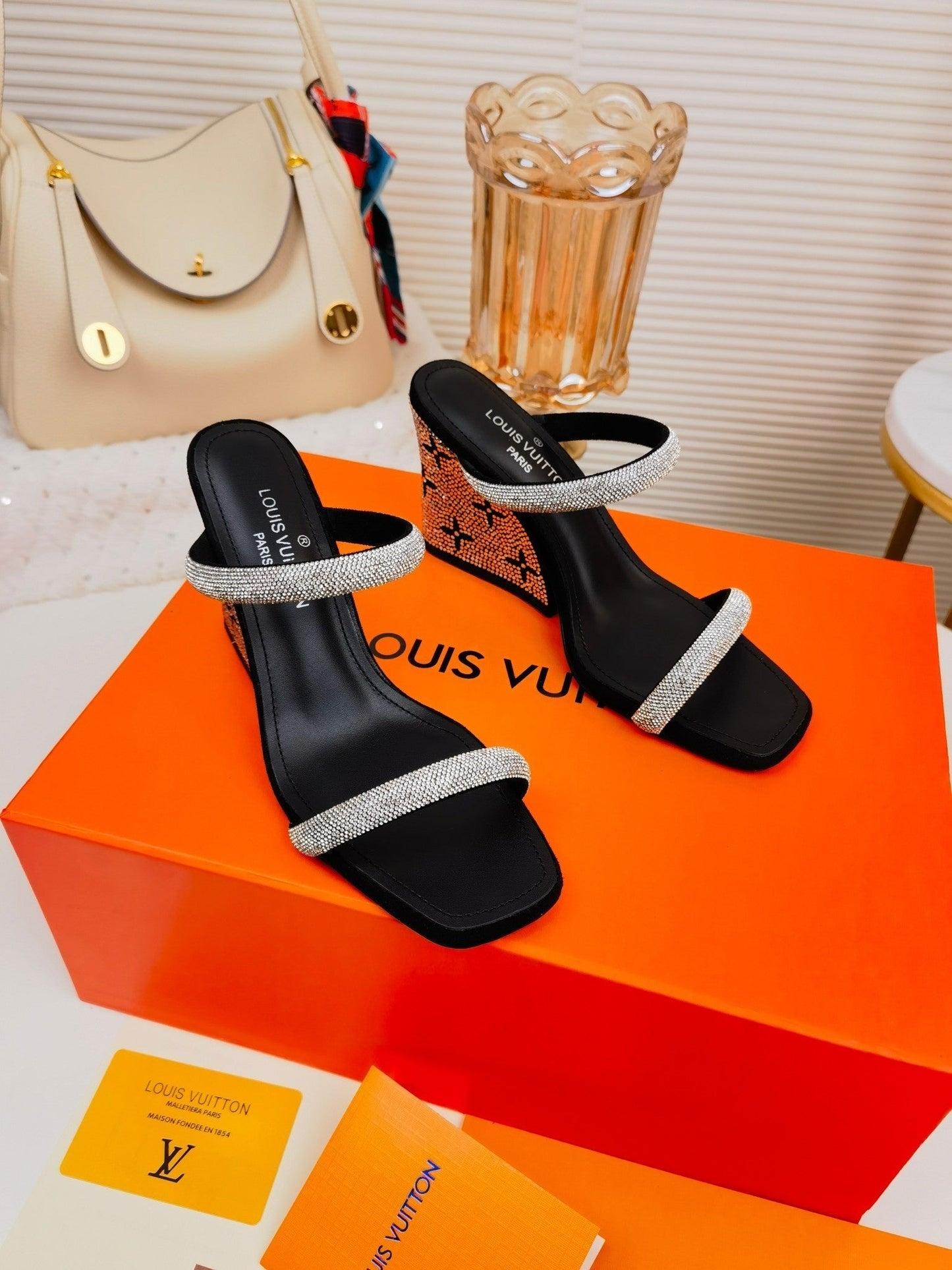 New Louis Vuitton High Heel Shoes 012