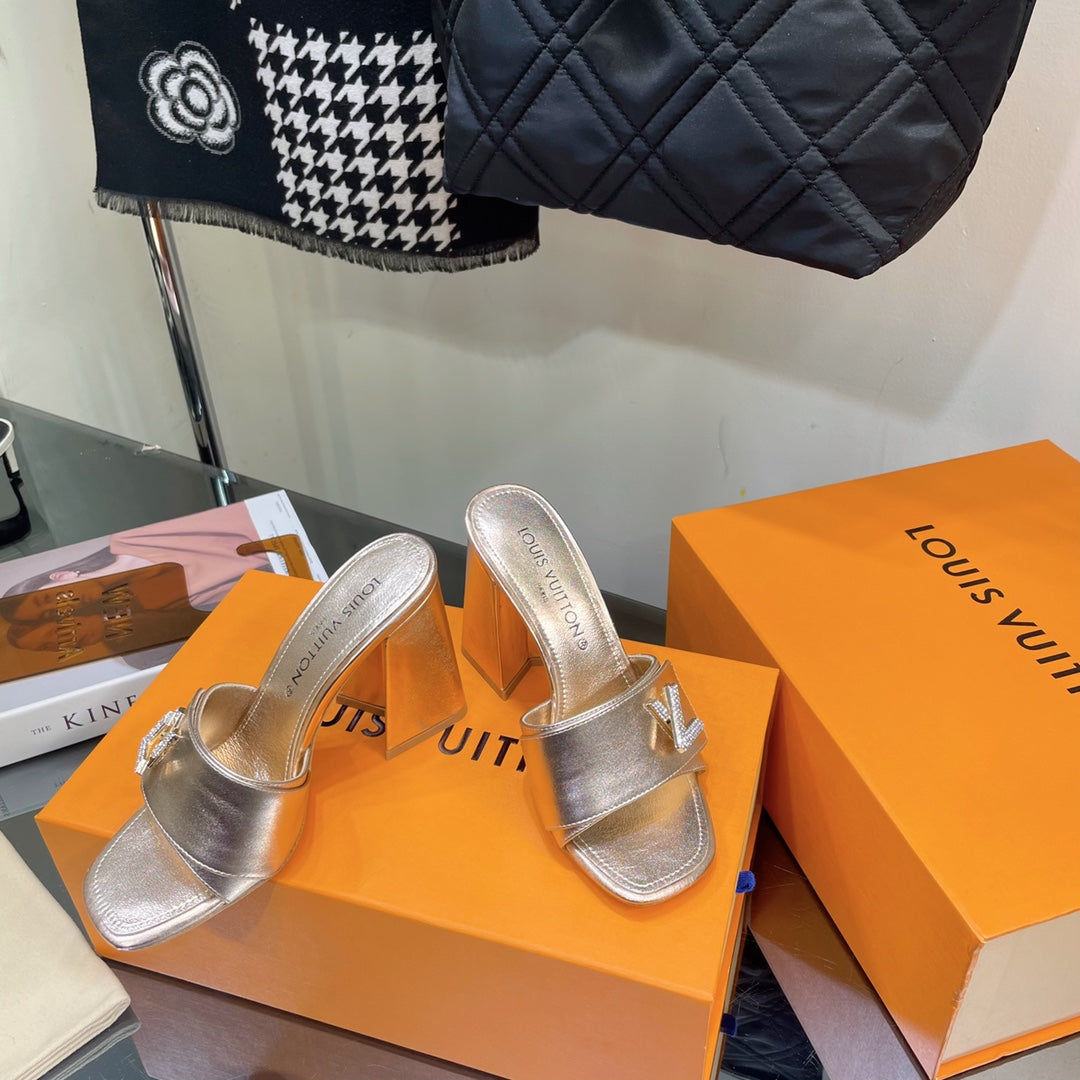New Louis Vuitton High Heel Shoes 022