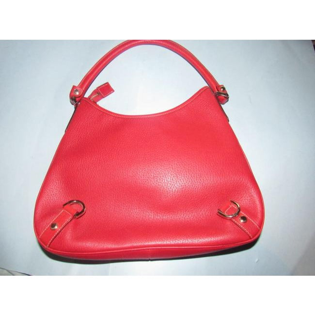 Gucci Abbey D Ring Red Leather Hobo Bag