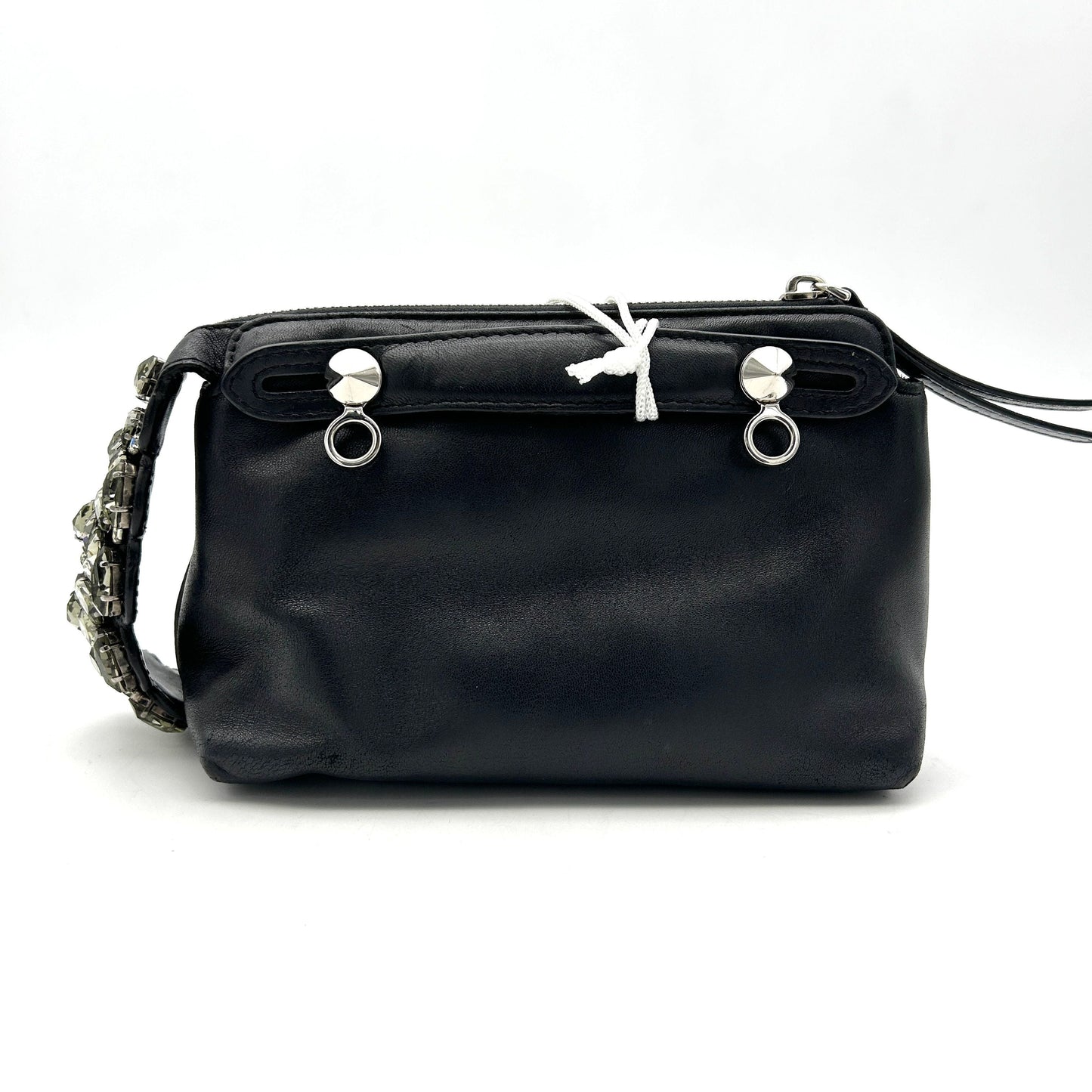 Fendi Mini By The Way Handle Bag - Black Crossbody Bags, Handbags LA14017
