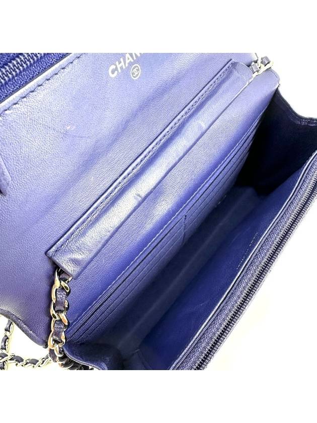 Lambskin mini cross bag WOC Chanel