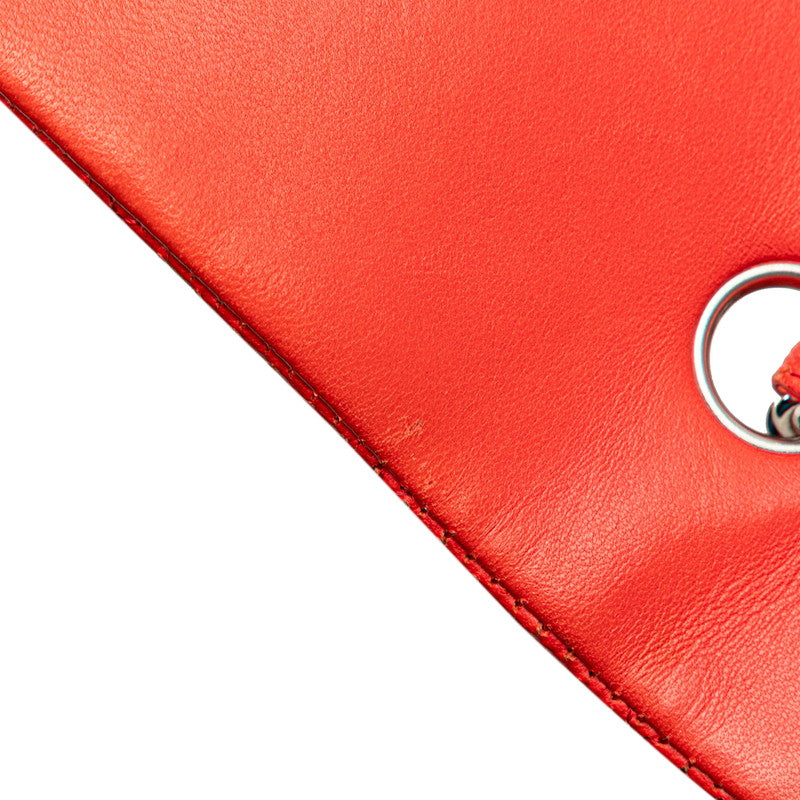 Chanel Matelasse25 Punching Coco Mark Lambskin Shoulder Bag
