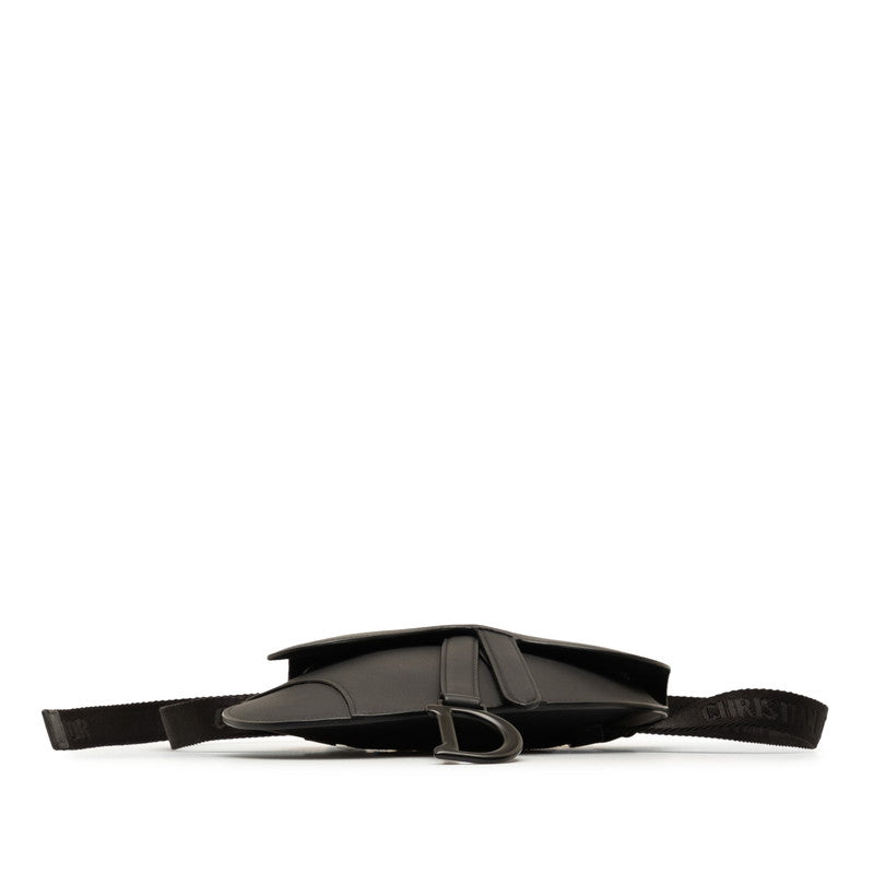 Dior Leather Saddle Belt Bag Leather Shoulder Bag in Excellent condition