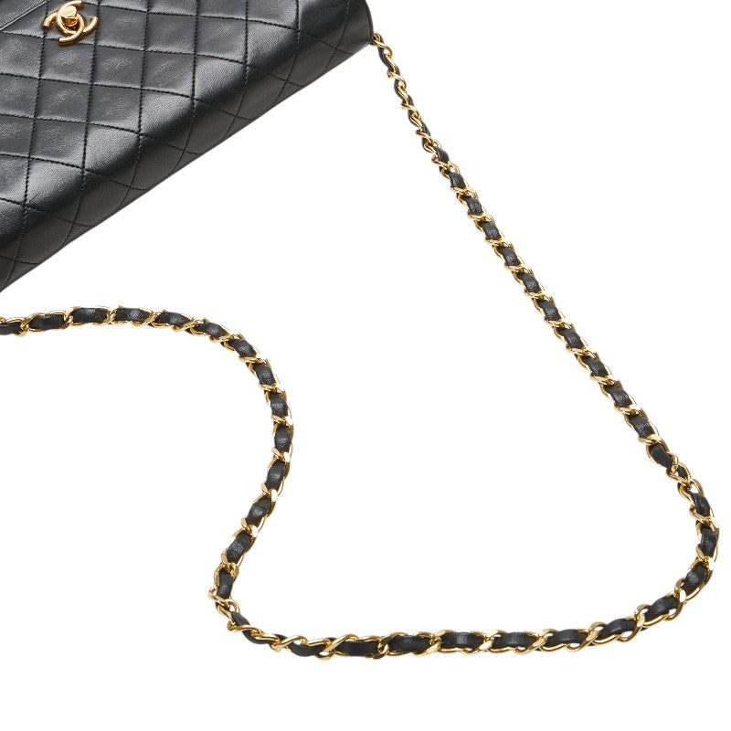 Chanel Matelasse Coco Mark Lambskin Shoulder Bag