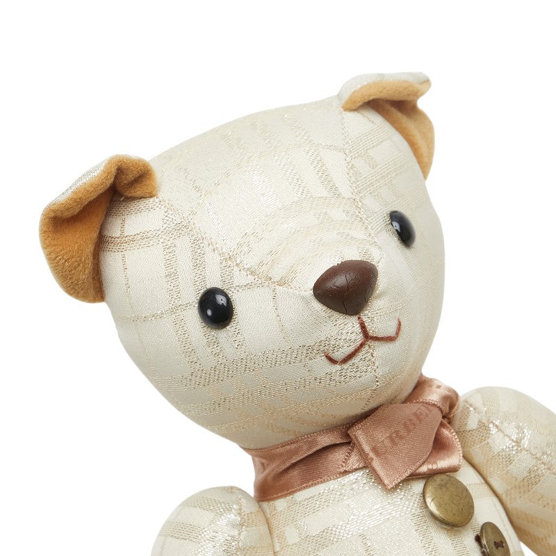Burberry Nova Check Wool Leather Doll
