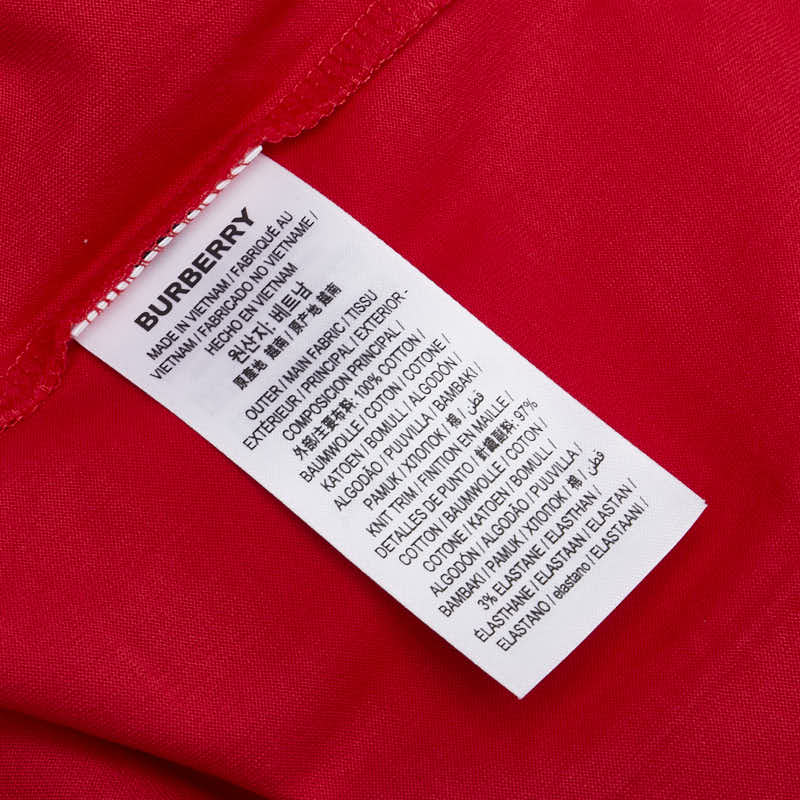 Burberry Logo Cotton T-shirt