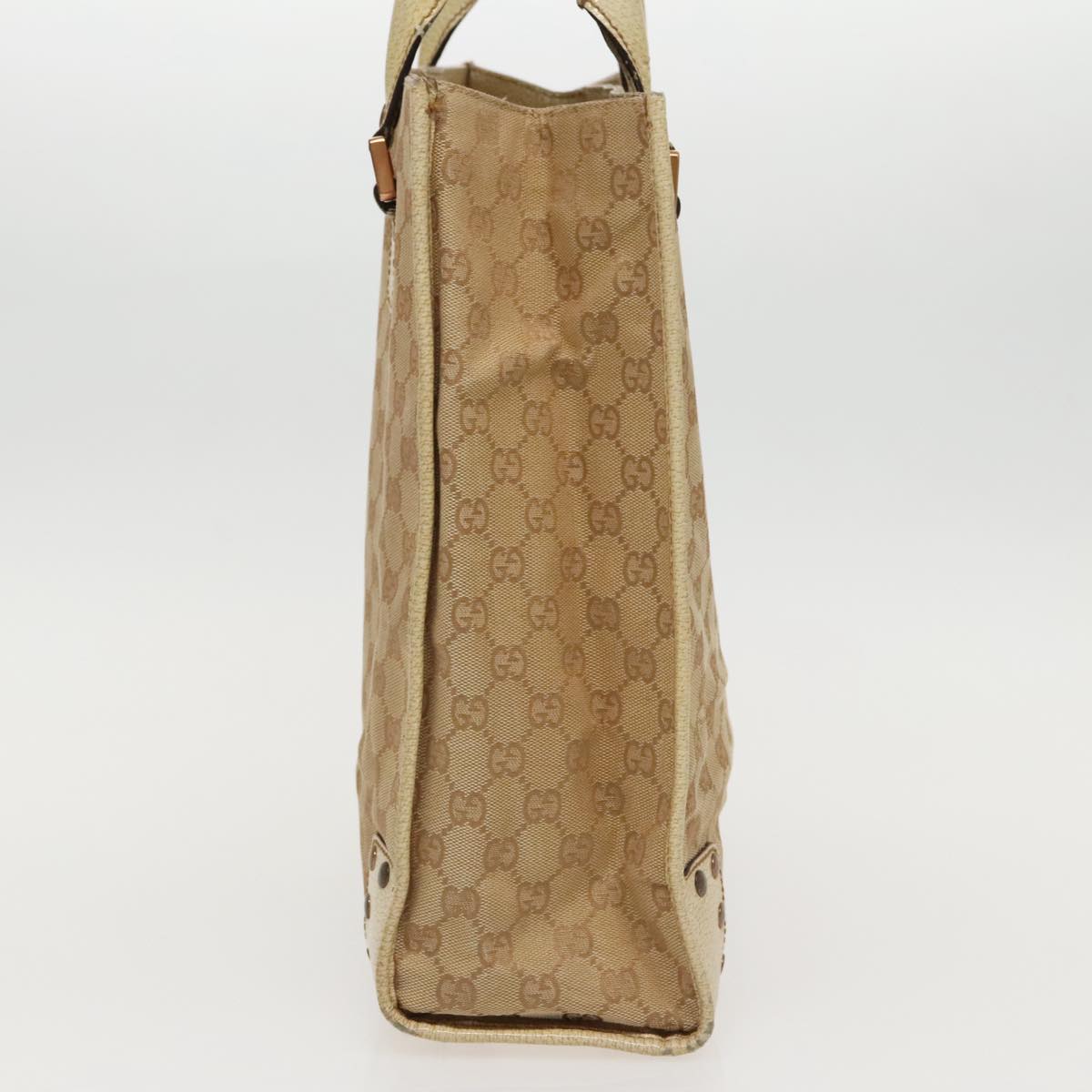 Gucci Beige Canvas Tote Bag