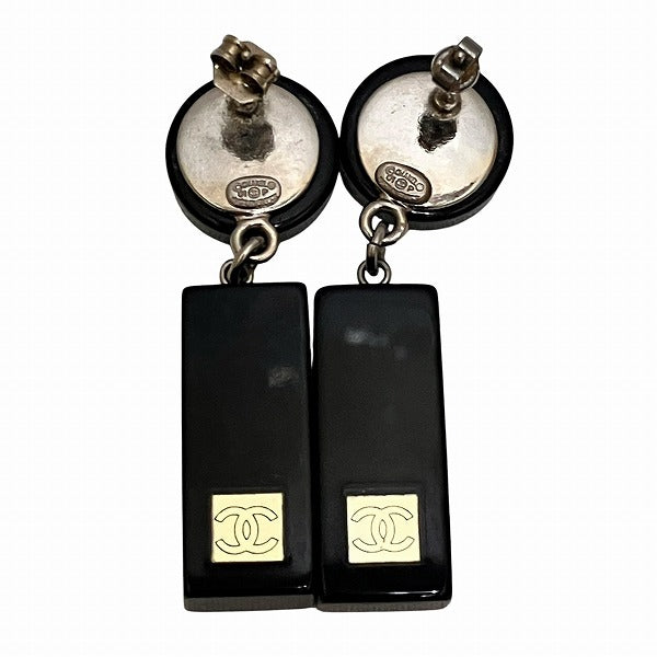 Chanel Coco Mark Mirror Earrings