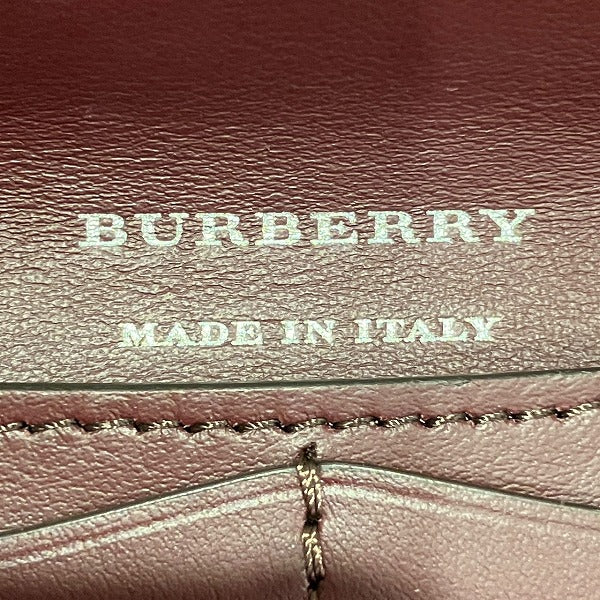 Burberry Trifold Wallet Leather