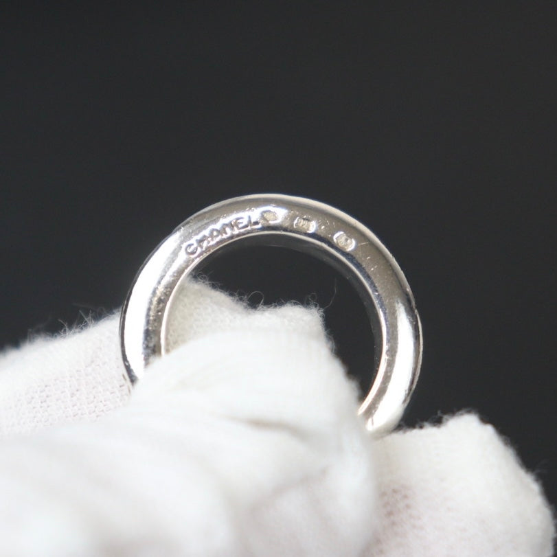 Rank A |Chanel Silver 925 Ring #12|V23071415-2