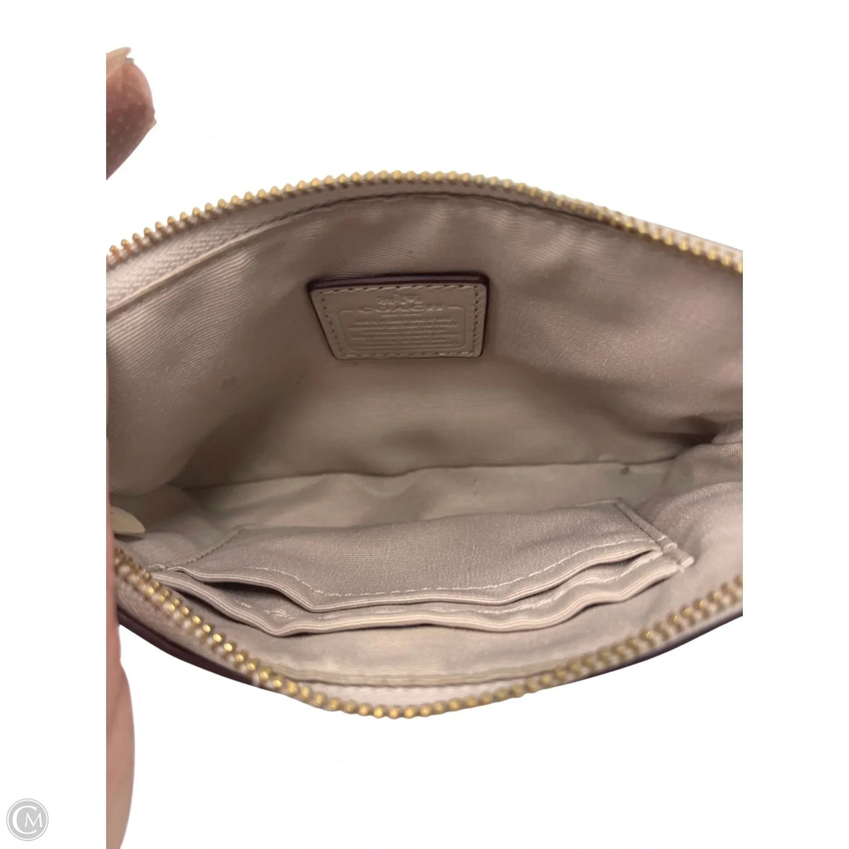Wristlet Designer By Coach, Size: Small