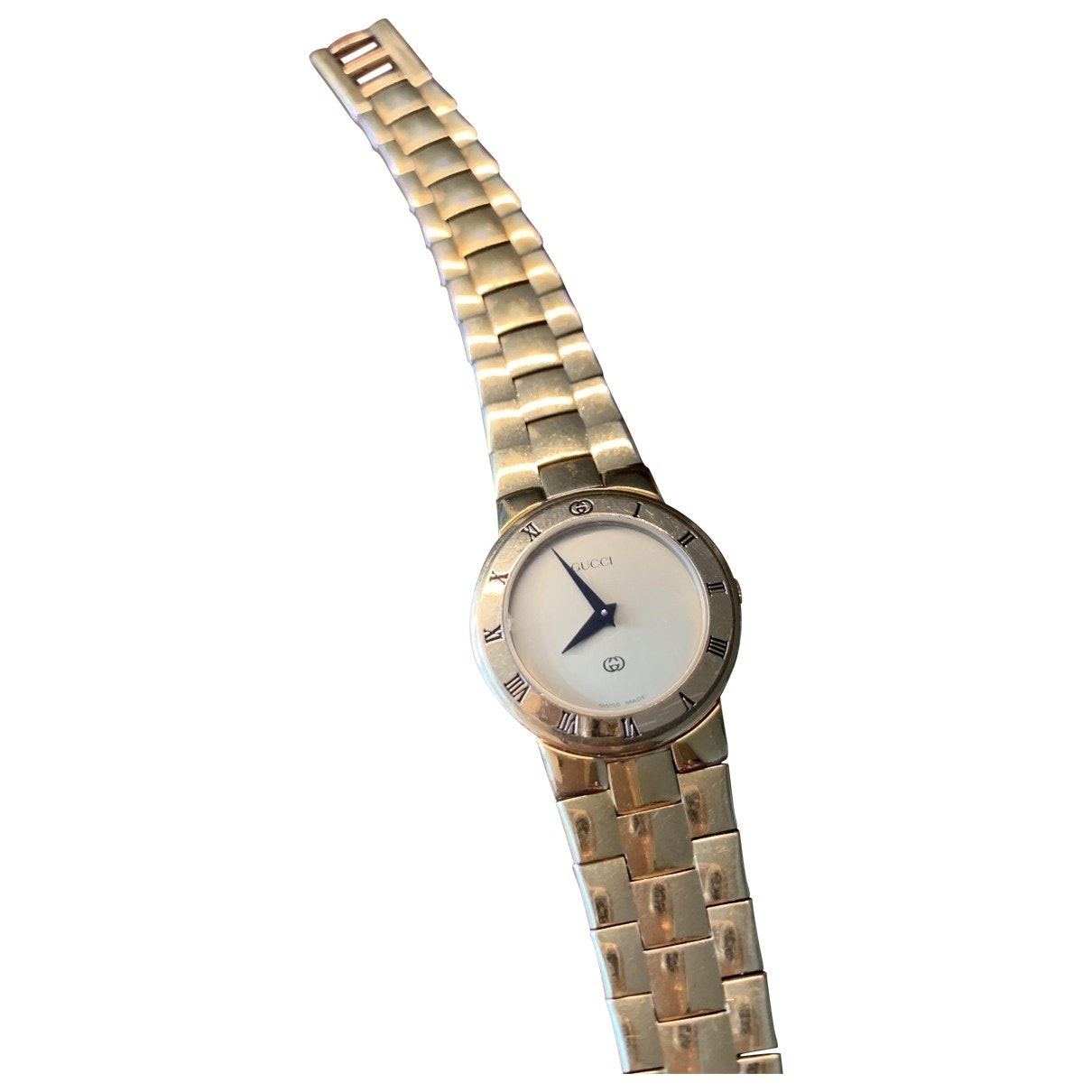 Gucci gold gold plated watch