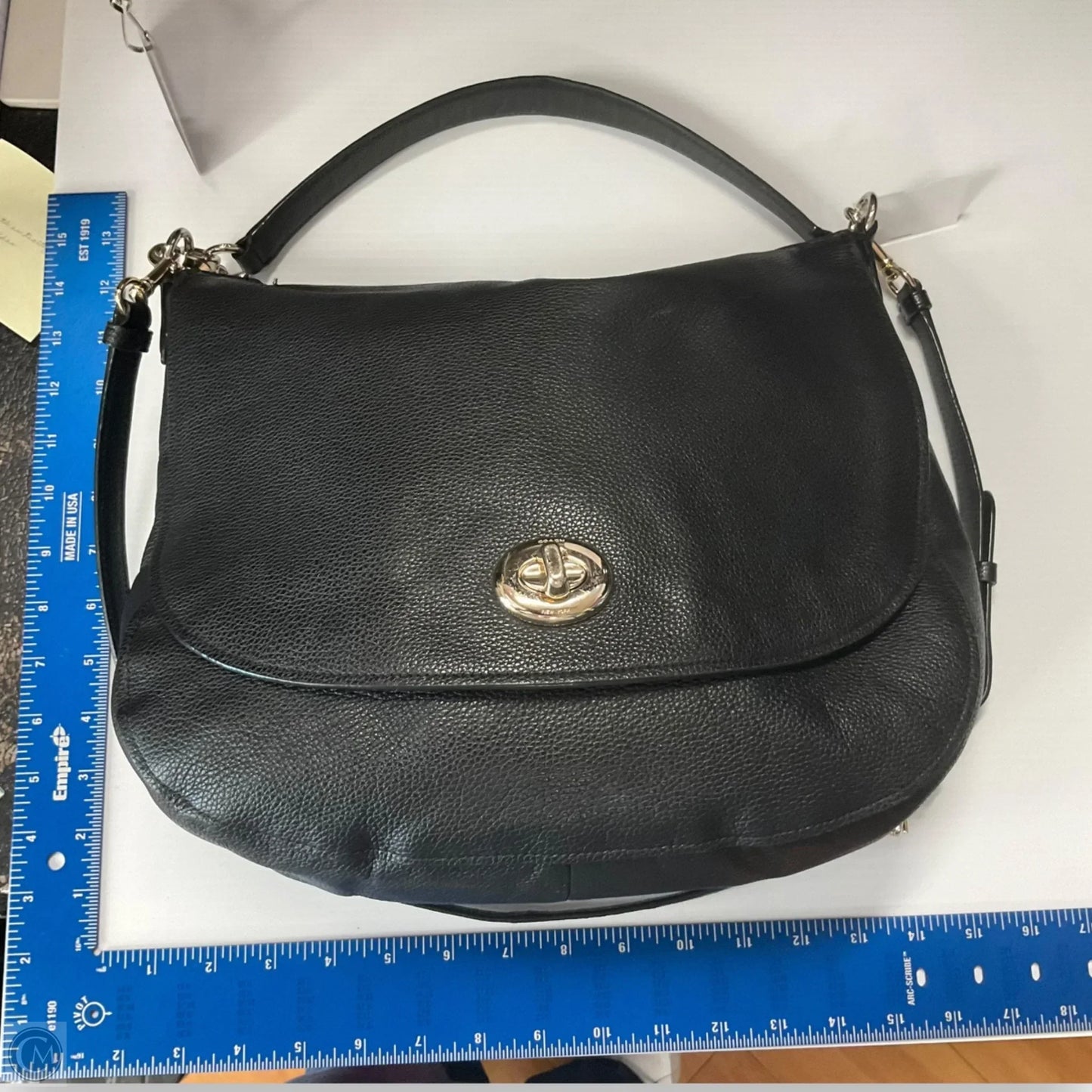 Crossbody Designer By Coach, Size: Large