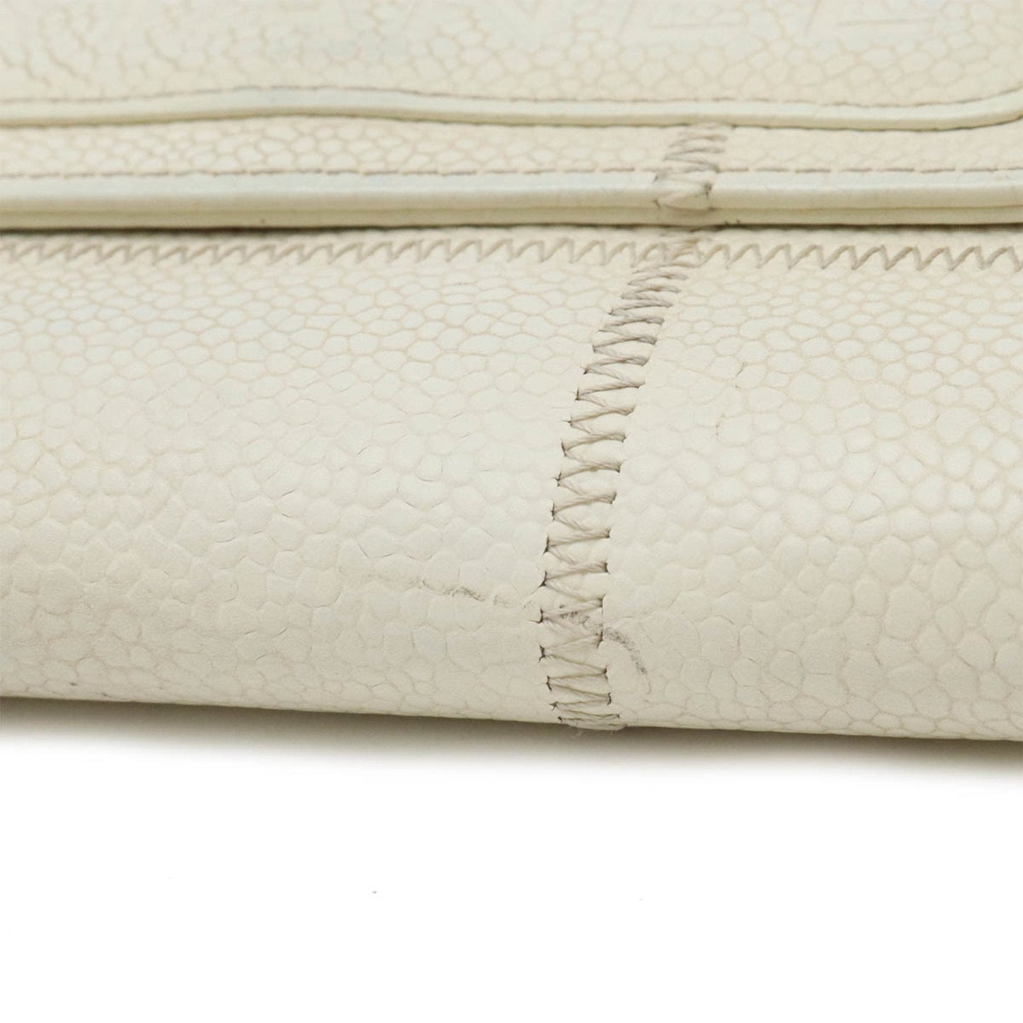 CHANEL square stitch Wallet