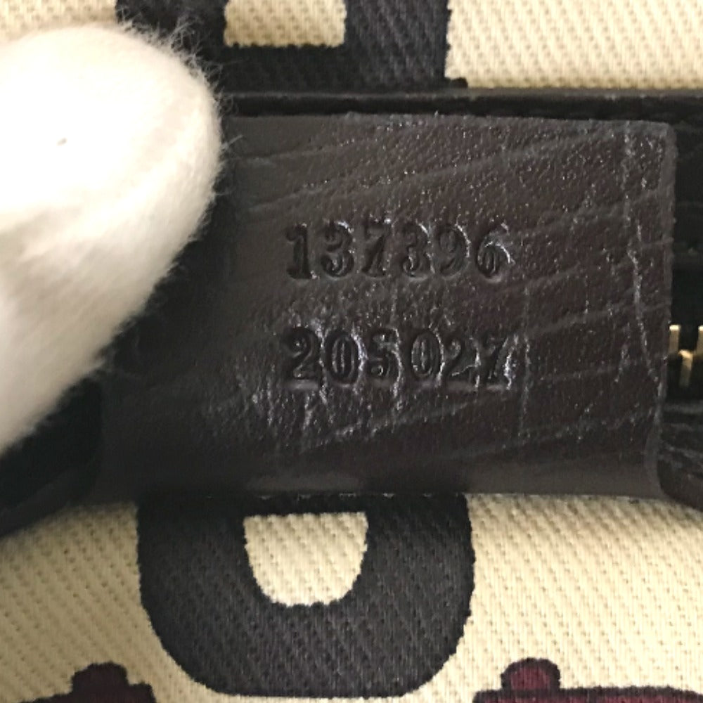 GUCCI Tote Bag 137396 205027 GG canvas beige Handbag Sherry line Women Secondhand