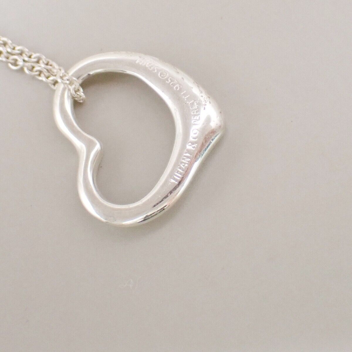 Tiffany & Co Open Heart Necklace