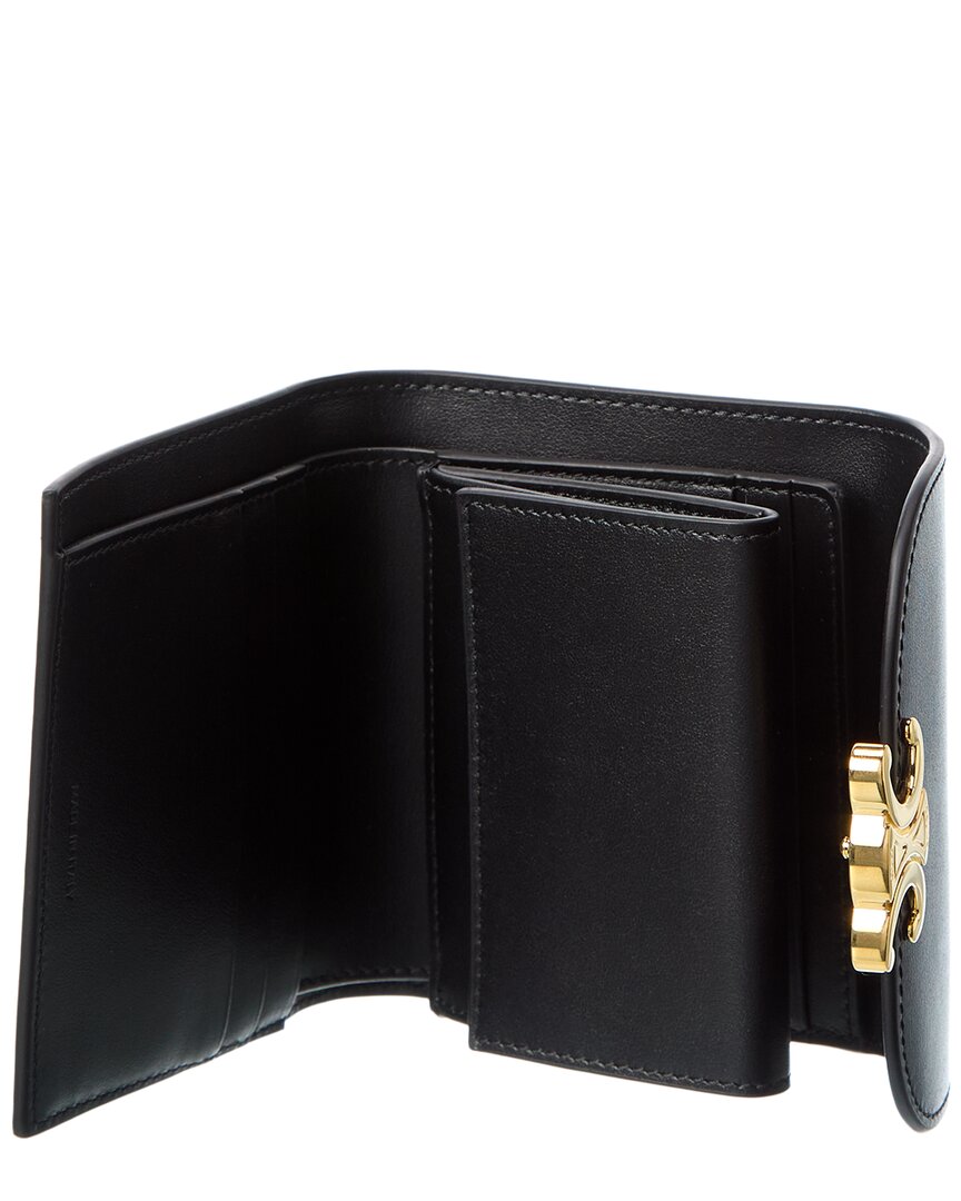 Celine Small Flap Leather Wallet