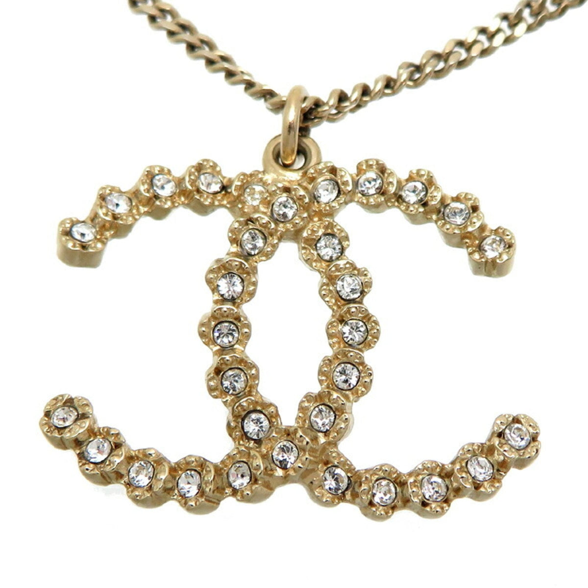 Top Quality Chanel Logo CC Necklace