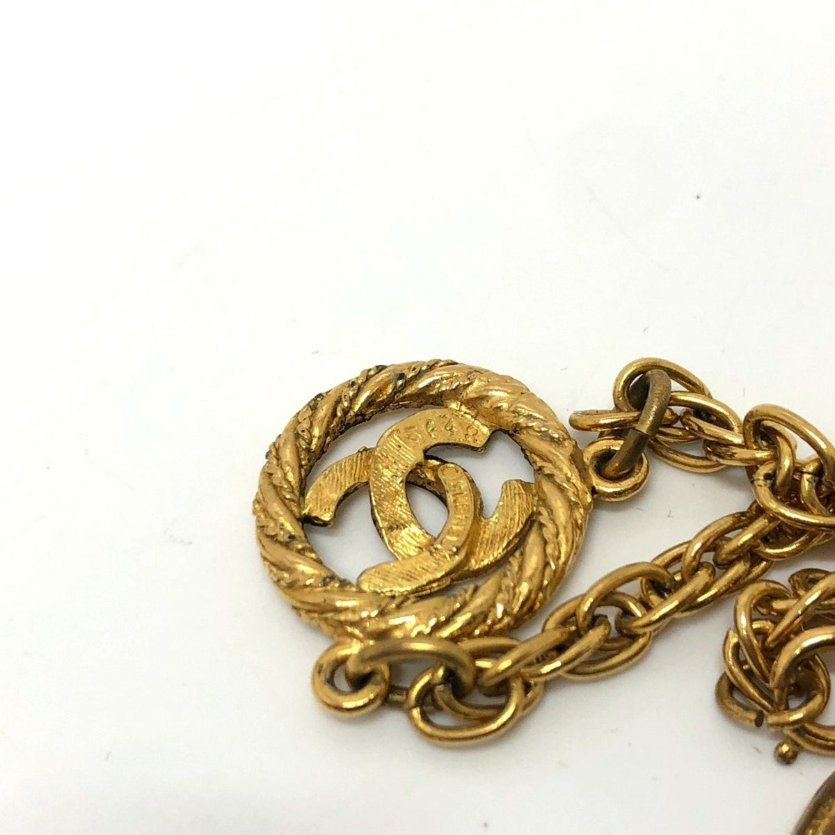 Top Quality Chanel Logo CC Necklace
